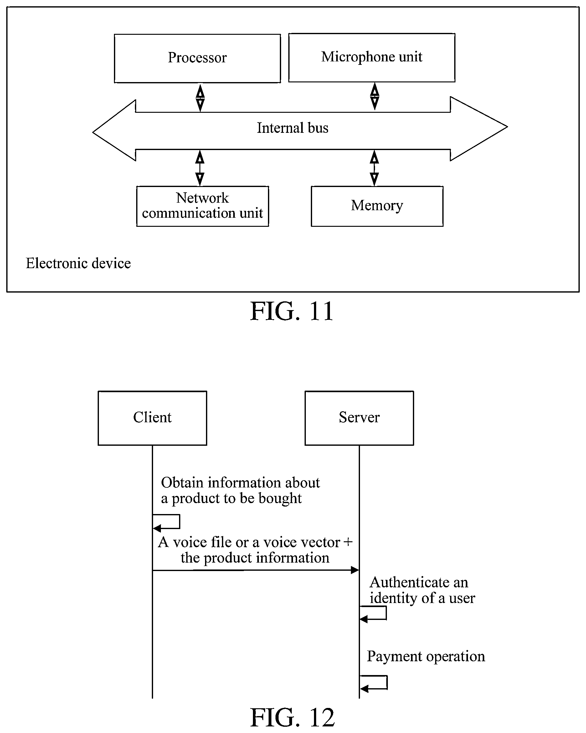 Patent US12333543 Figure 6 – Voice-based payment system