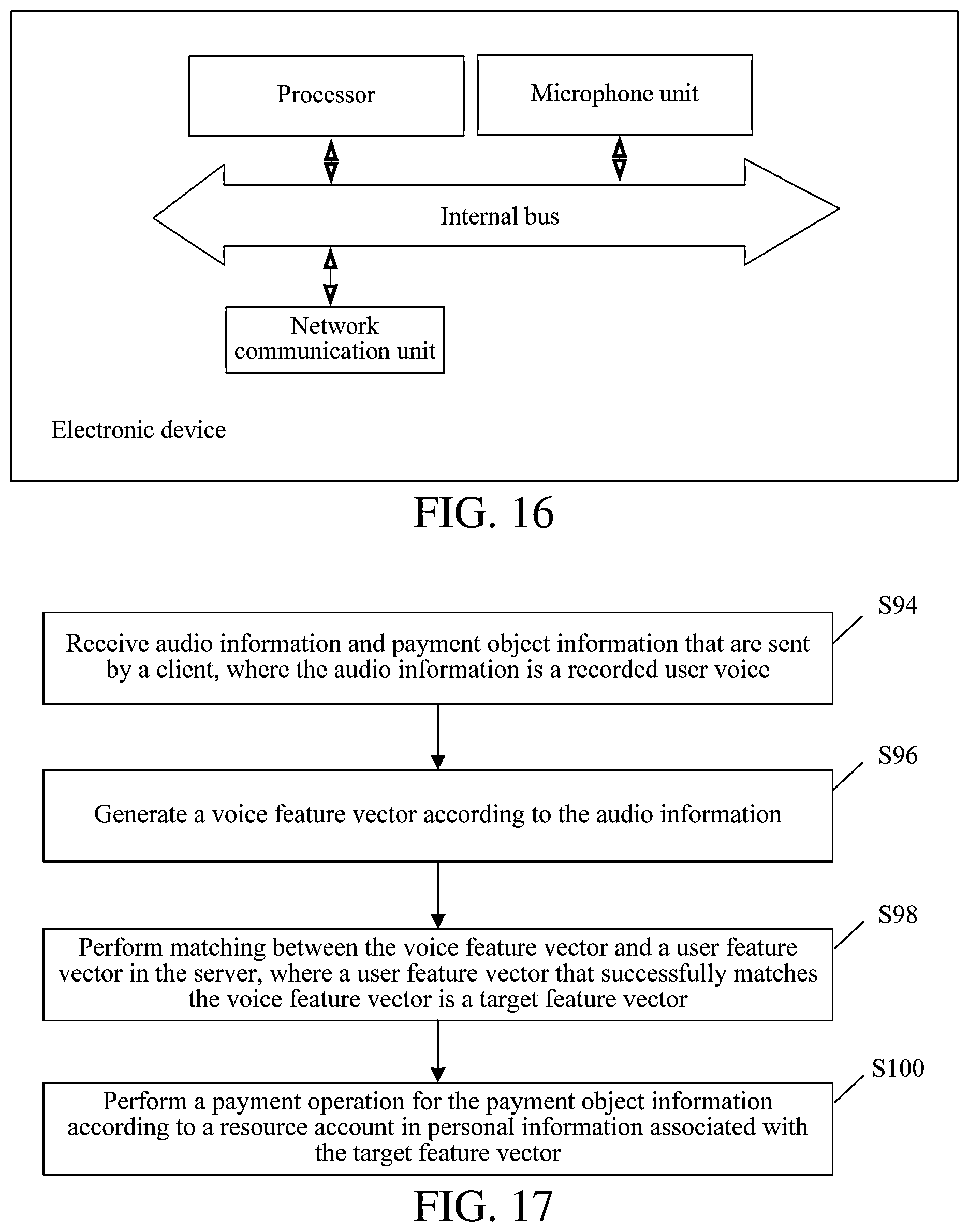 Patent US12333543 Figure 8 – Voice-based payment system