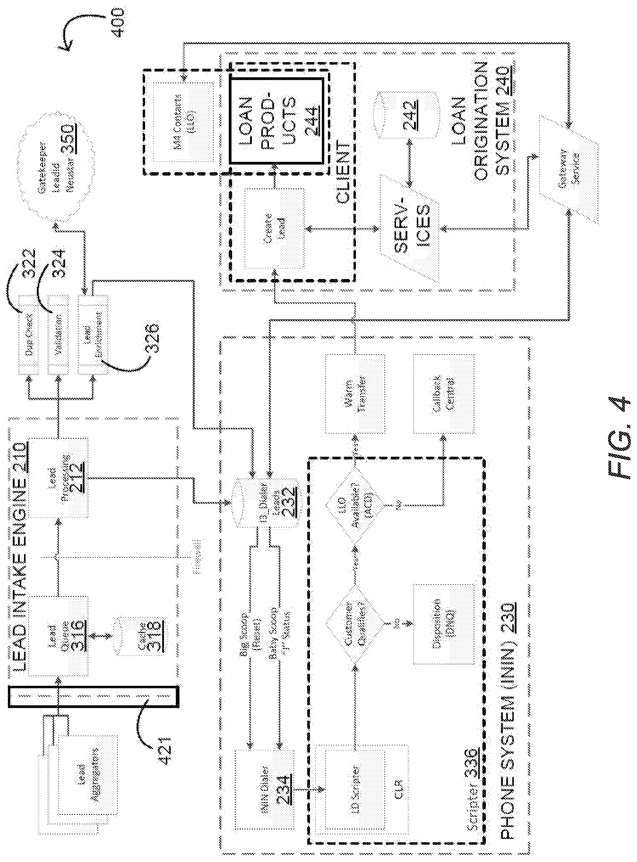 Patent US12333559 Figure 8 – Lead management system and methods thereof