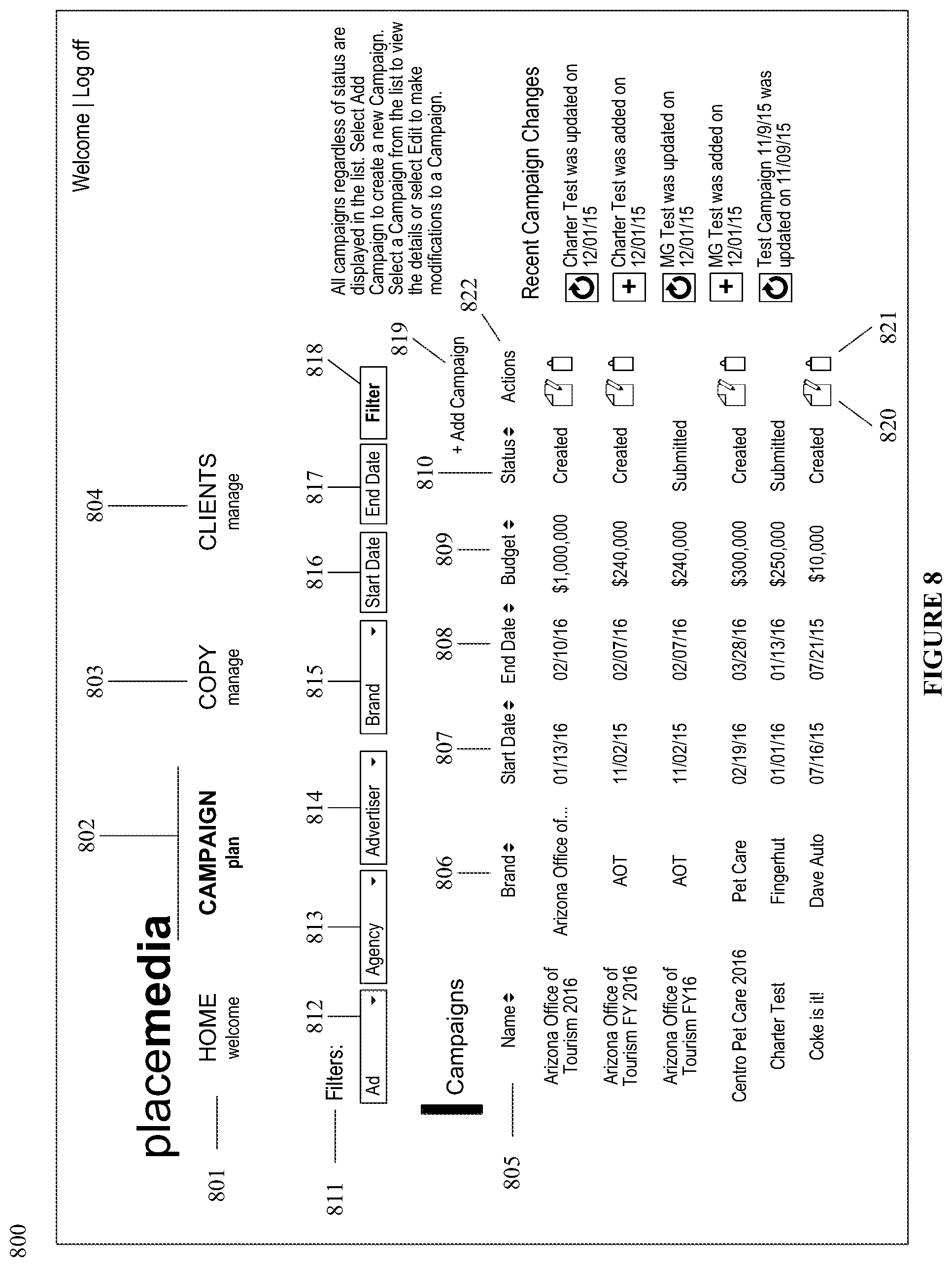 Patent US12333566 Figure 9 – Programmatic advertising platform