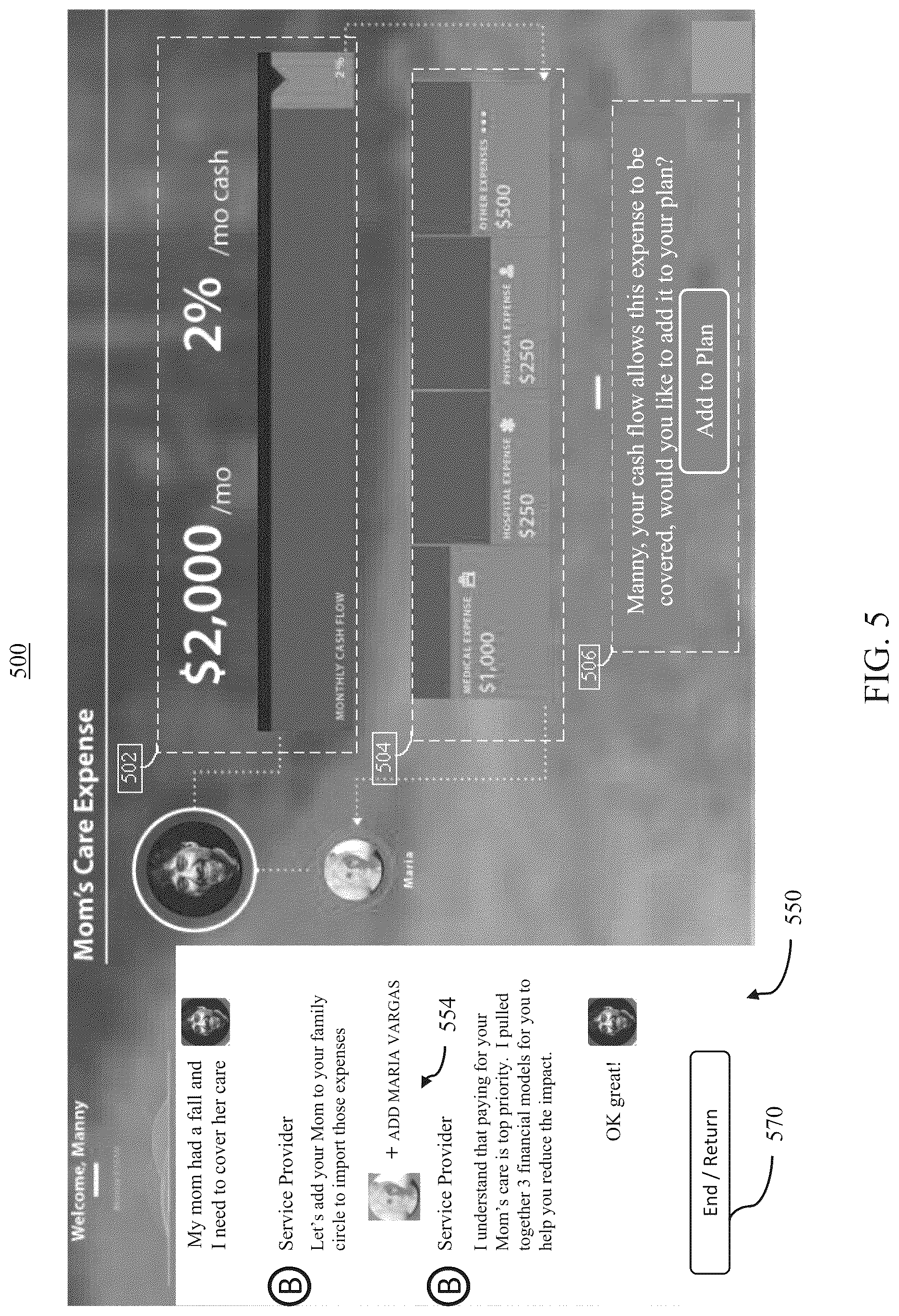 Patent US12333576 Figure 7 – Network security linkage