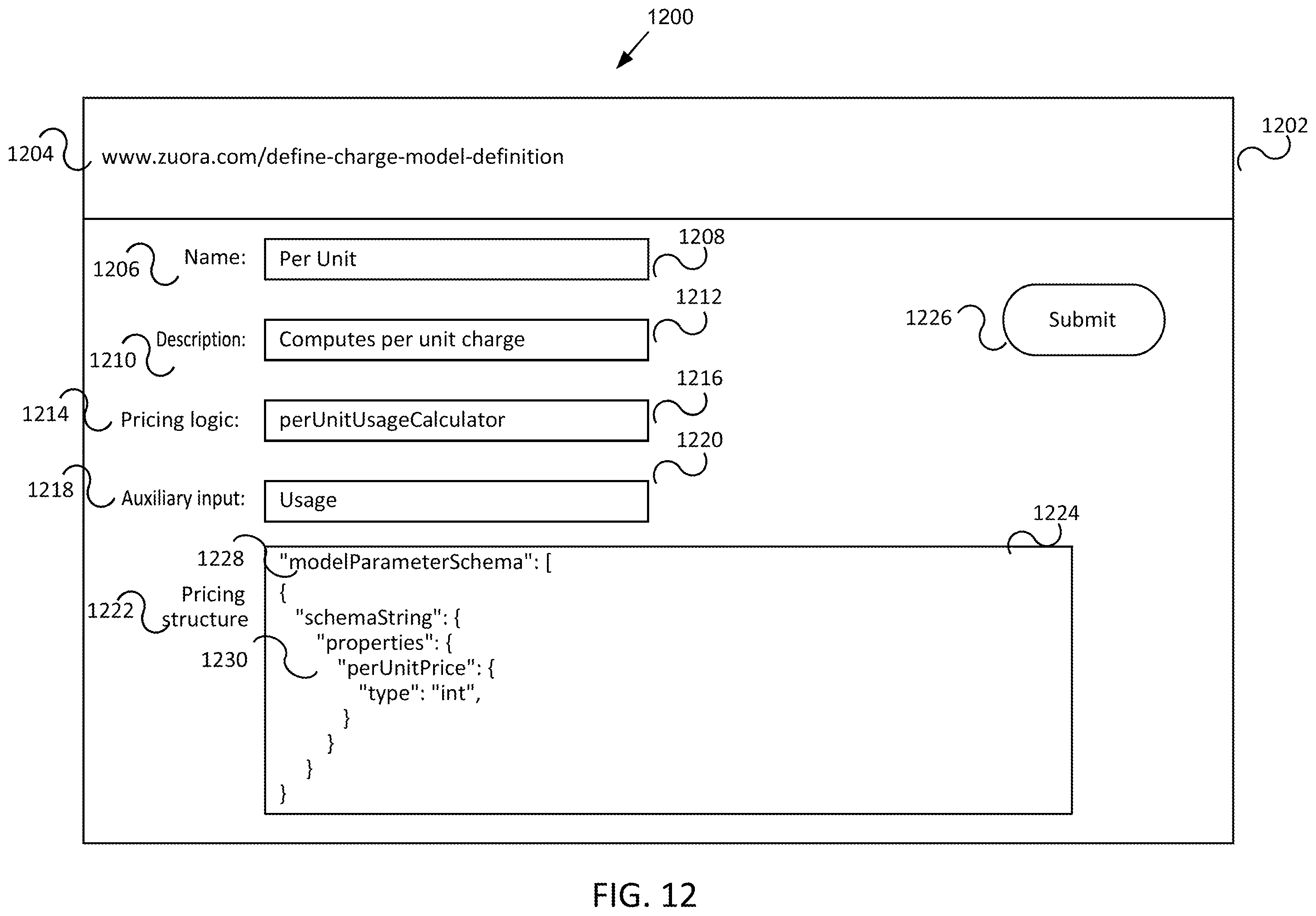 Patent US12333582 Figure 15 – Multi-tenant extensible billing system