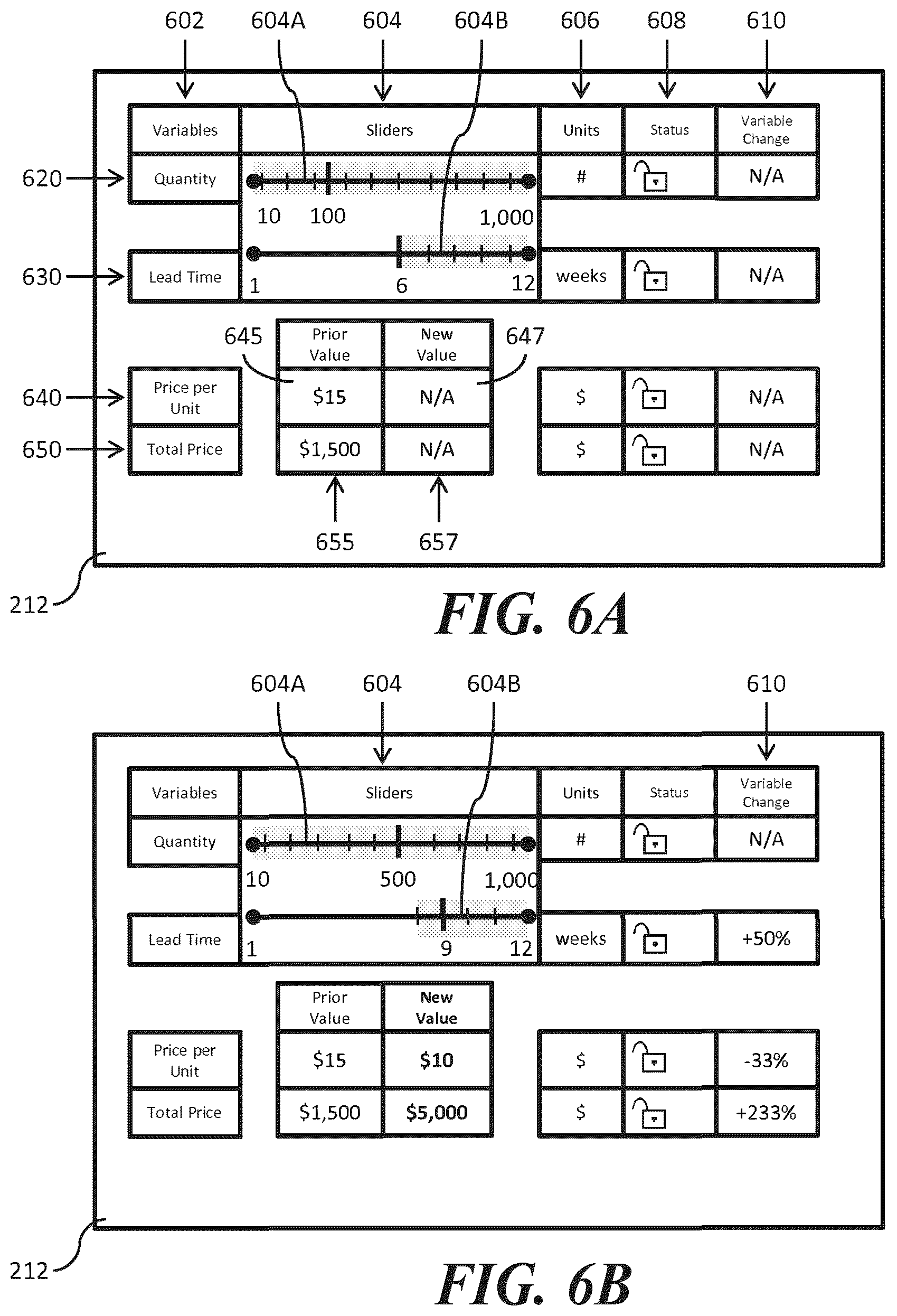 Patent US12333583 Figure 6 – Business variable optimization for manufacture or supply of designed products