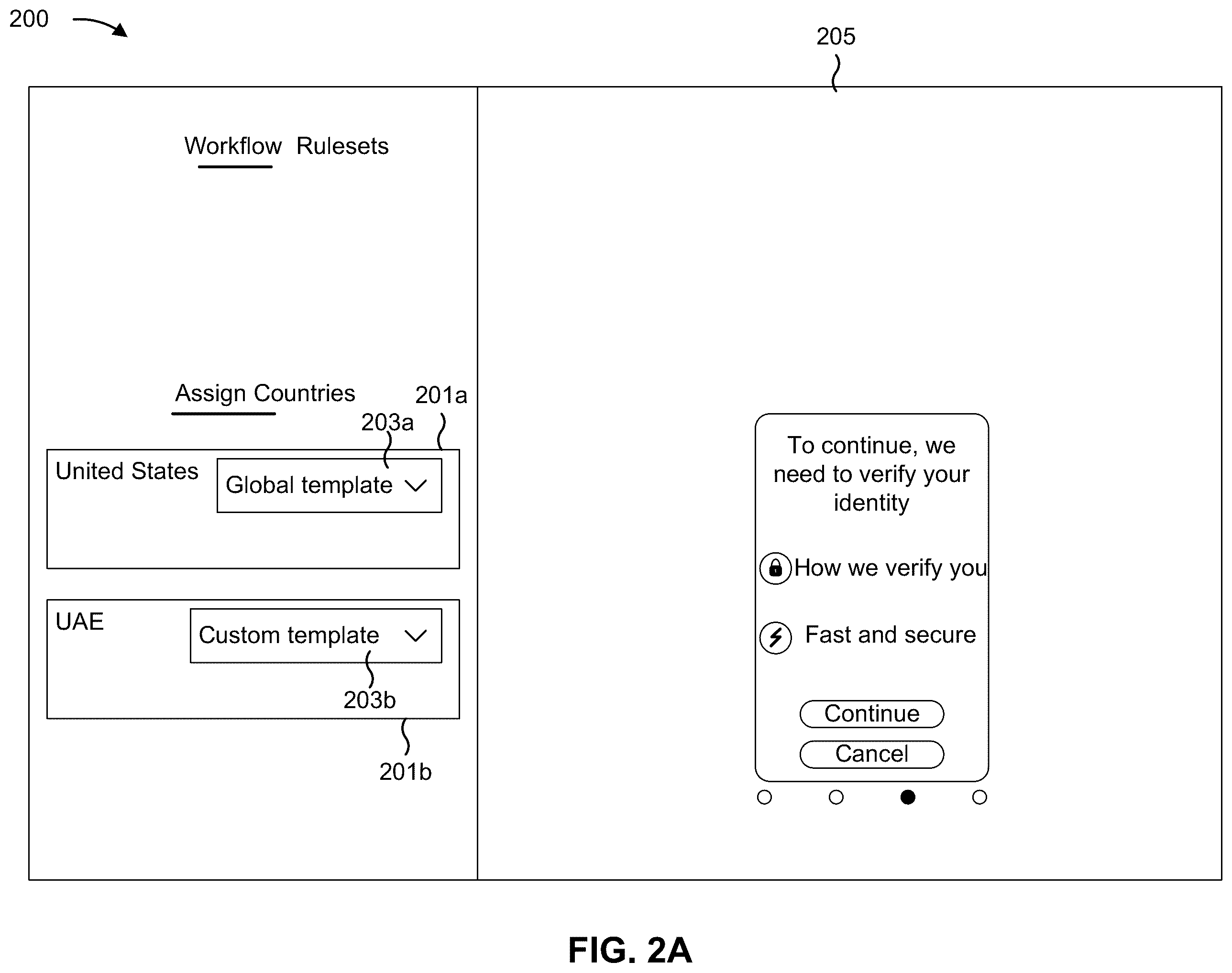 Patent US12333588 Figure 7 – Programming verification templates visually