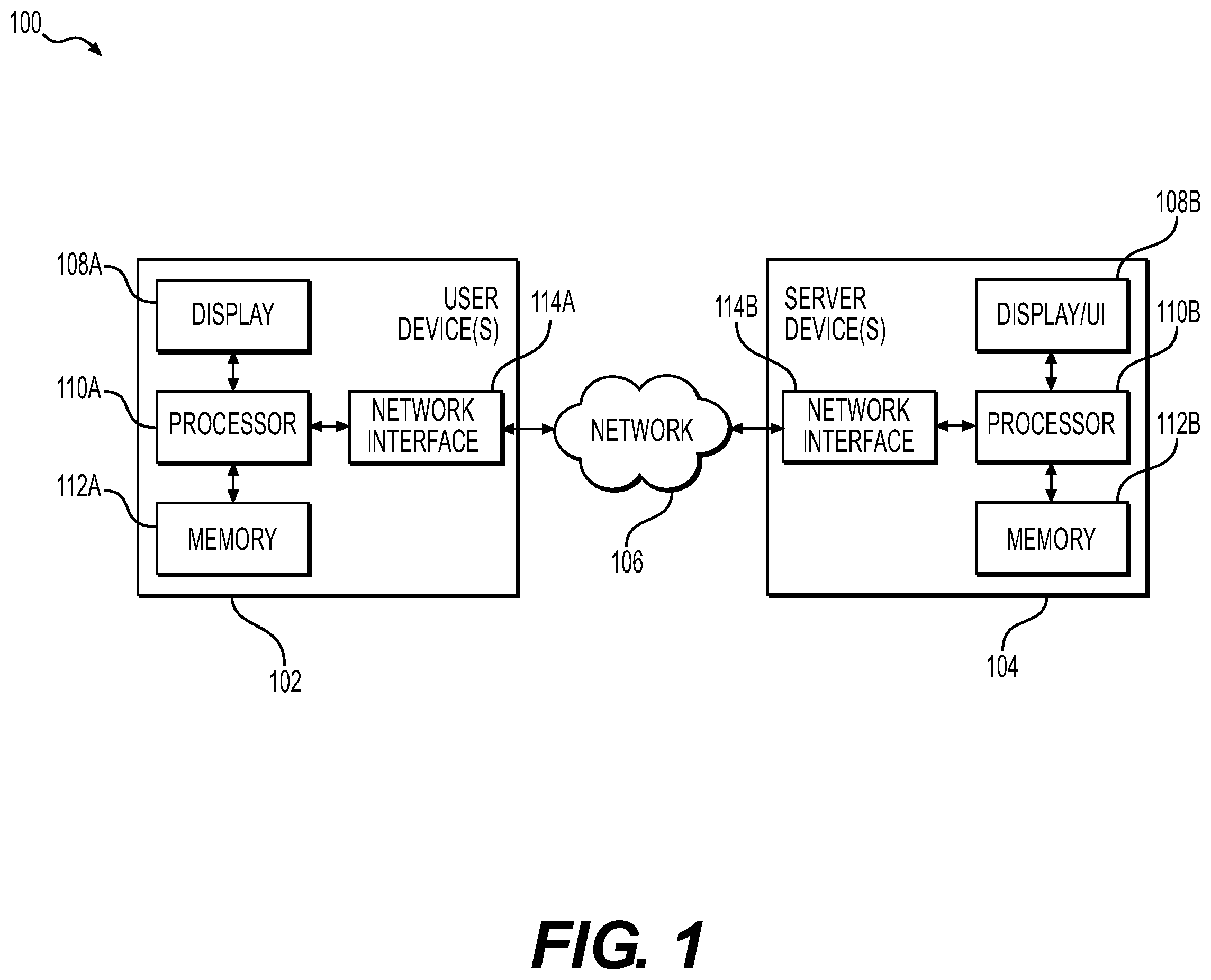Patent US12333590 — Systems and methods for recommended sorting of search results for online searching — Figure 1