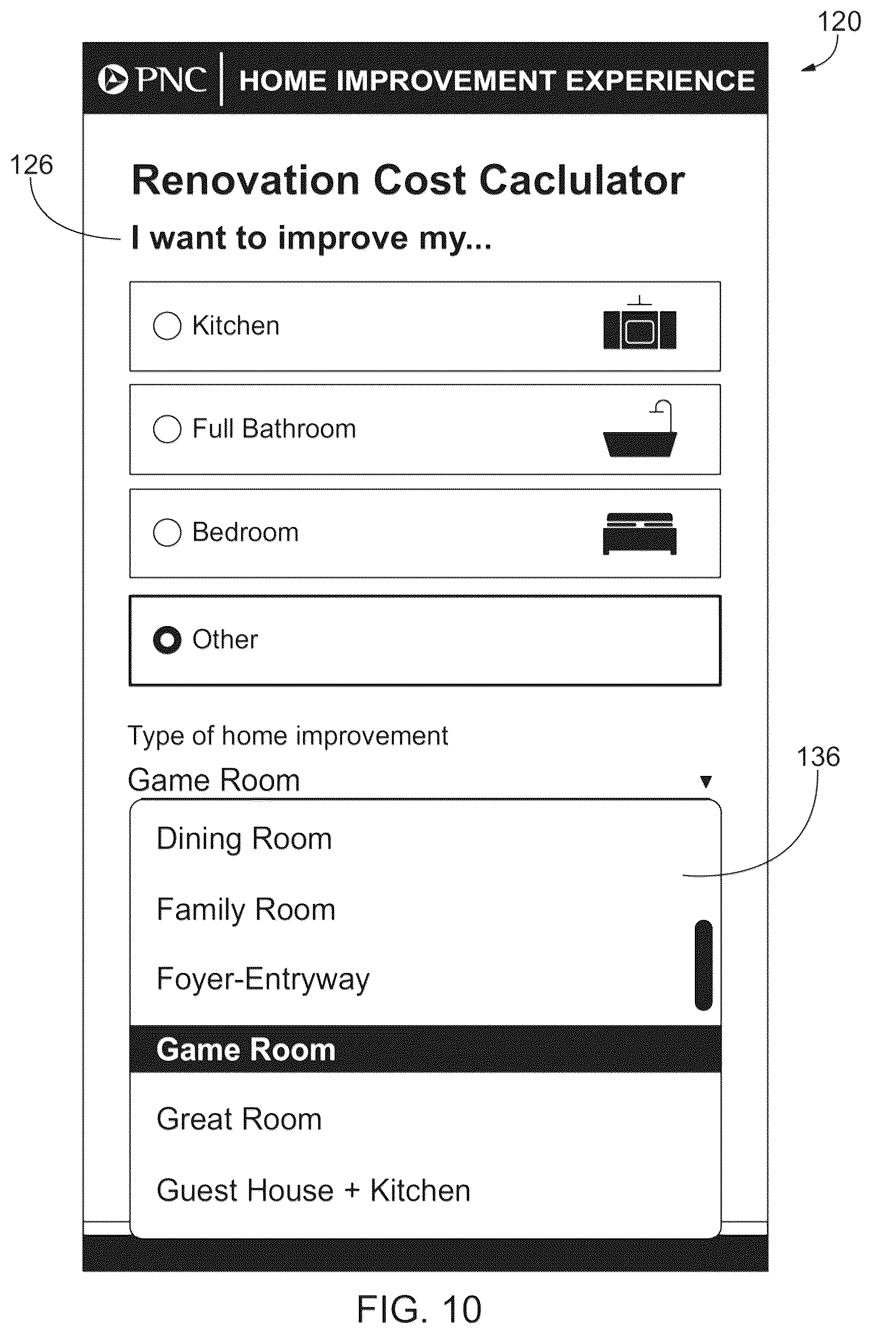 Patent US12333598 Figure 10 – Systems and methods for end-to-end consumer lending and financing solutions for choosing a credit card