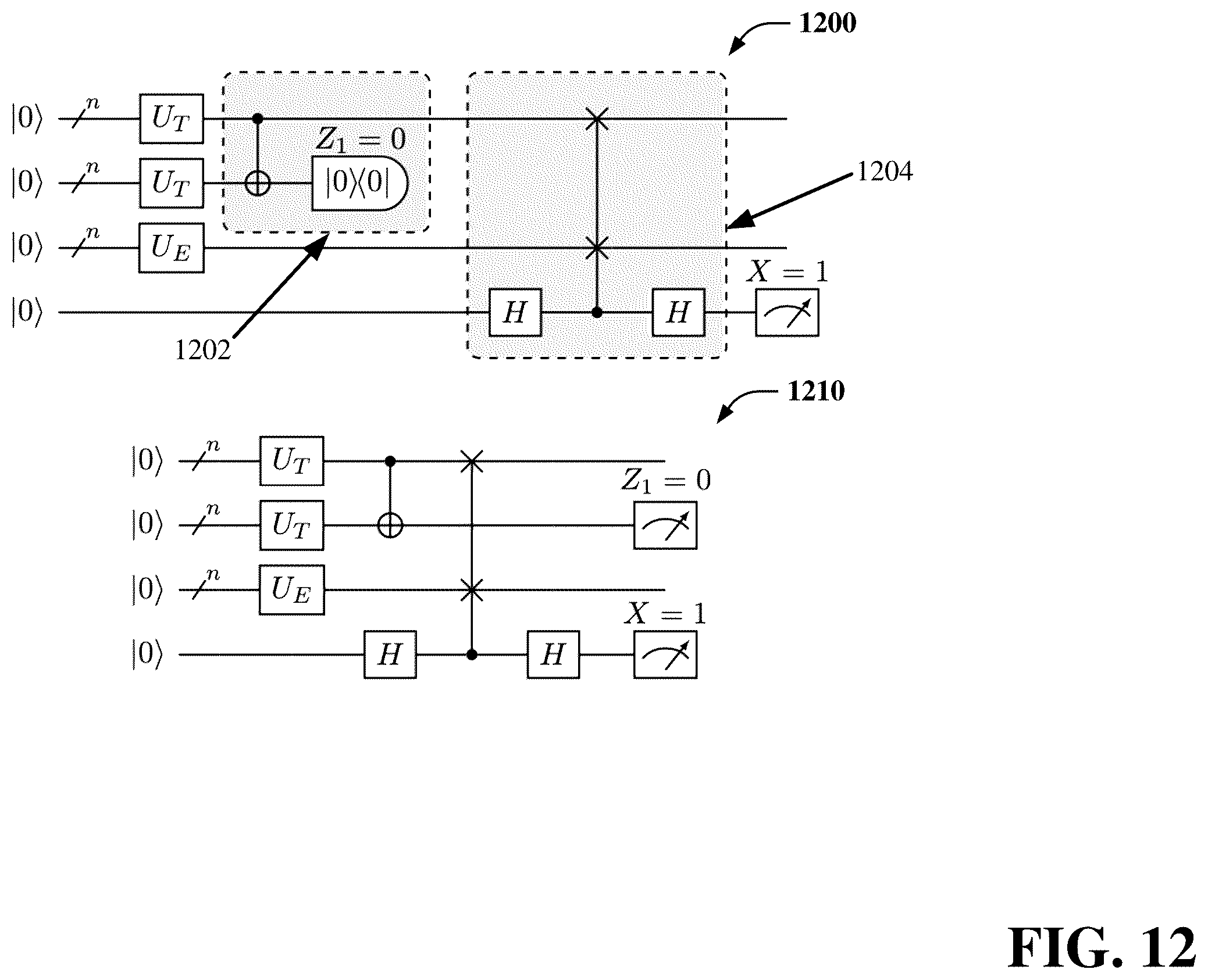 Patent US12333607 Figure 12 – Portfolio value evaluation through quantum polynomial approximation