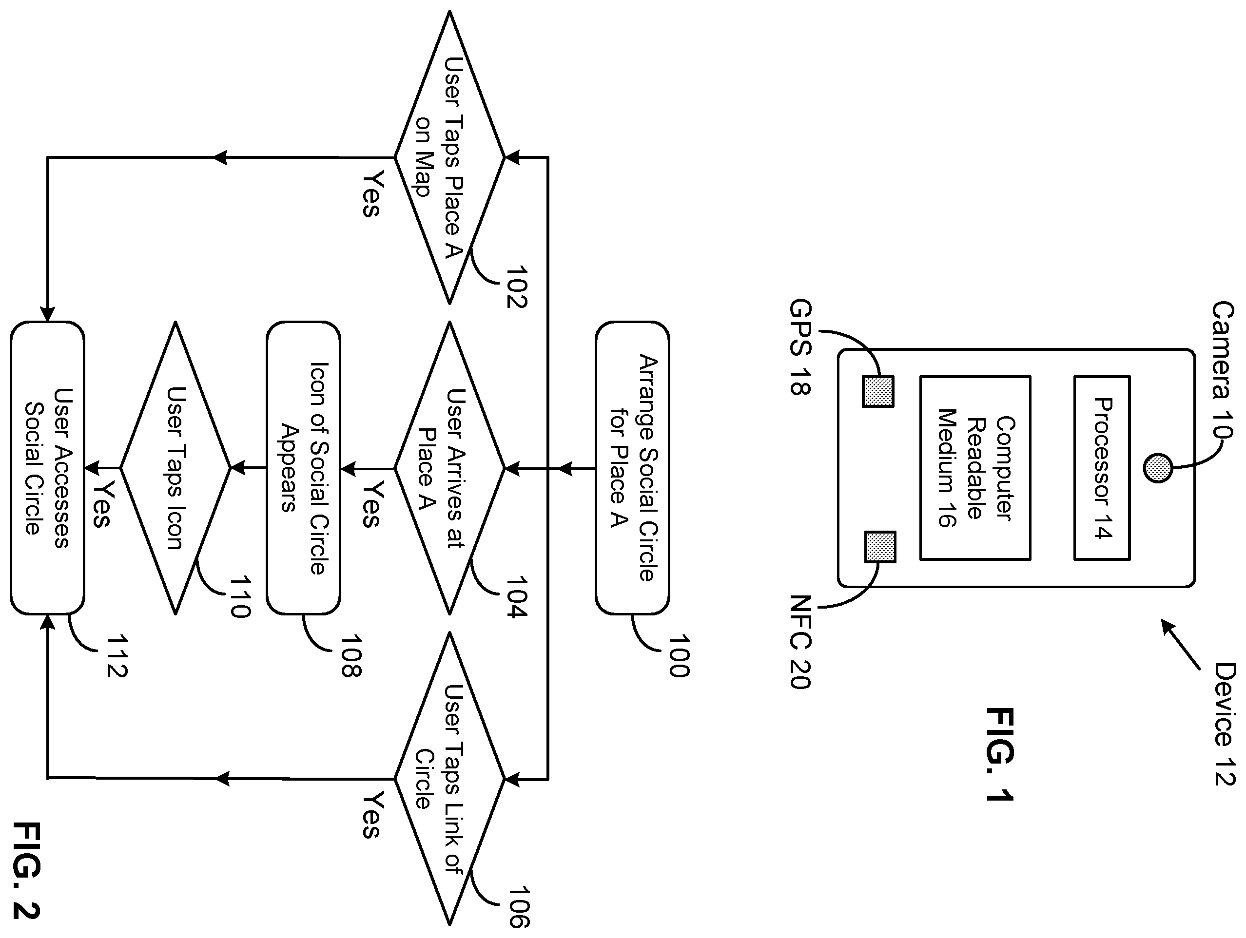 Patent US12333615 Figure 1 – Location-based open social networks