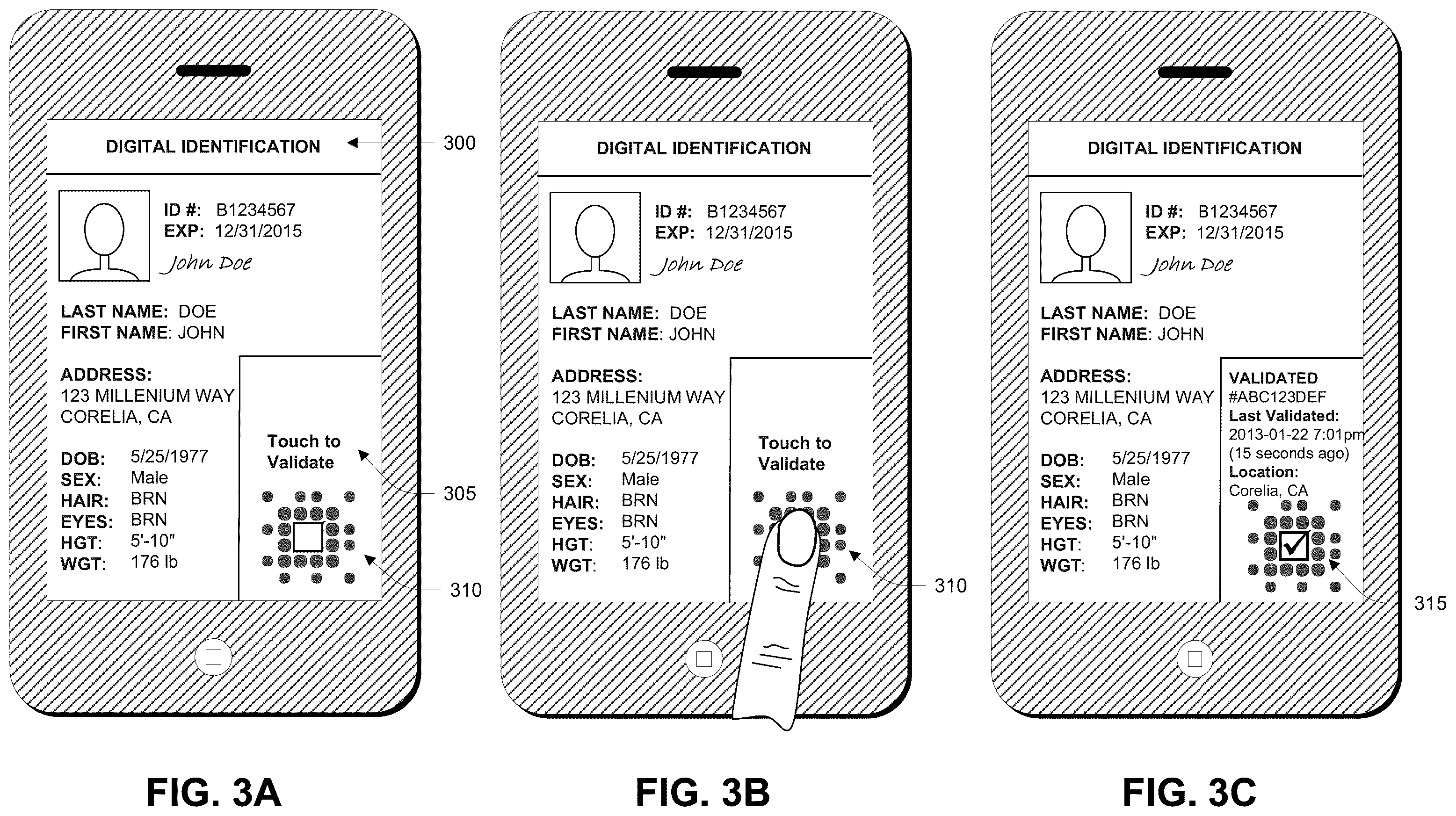 Patent US12333623 Figure 3 – Digital identity