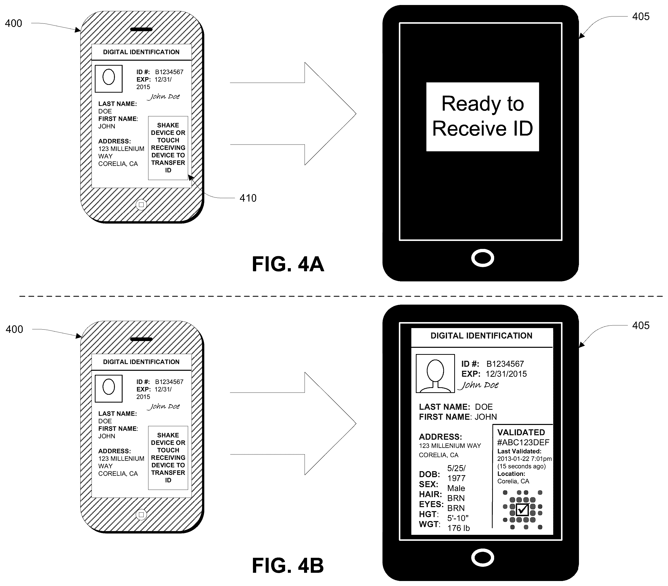 Patent US12333623 Figure 4 – Digital identity
