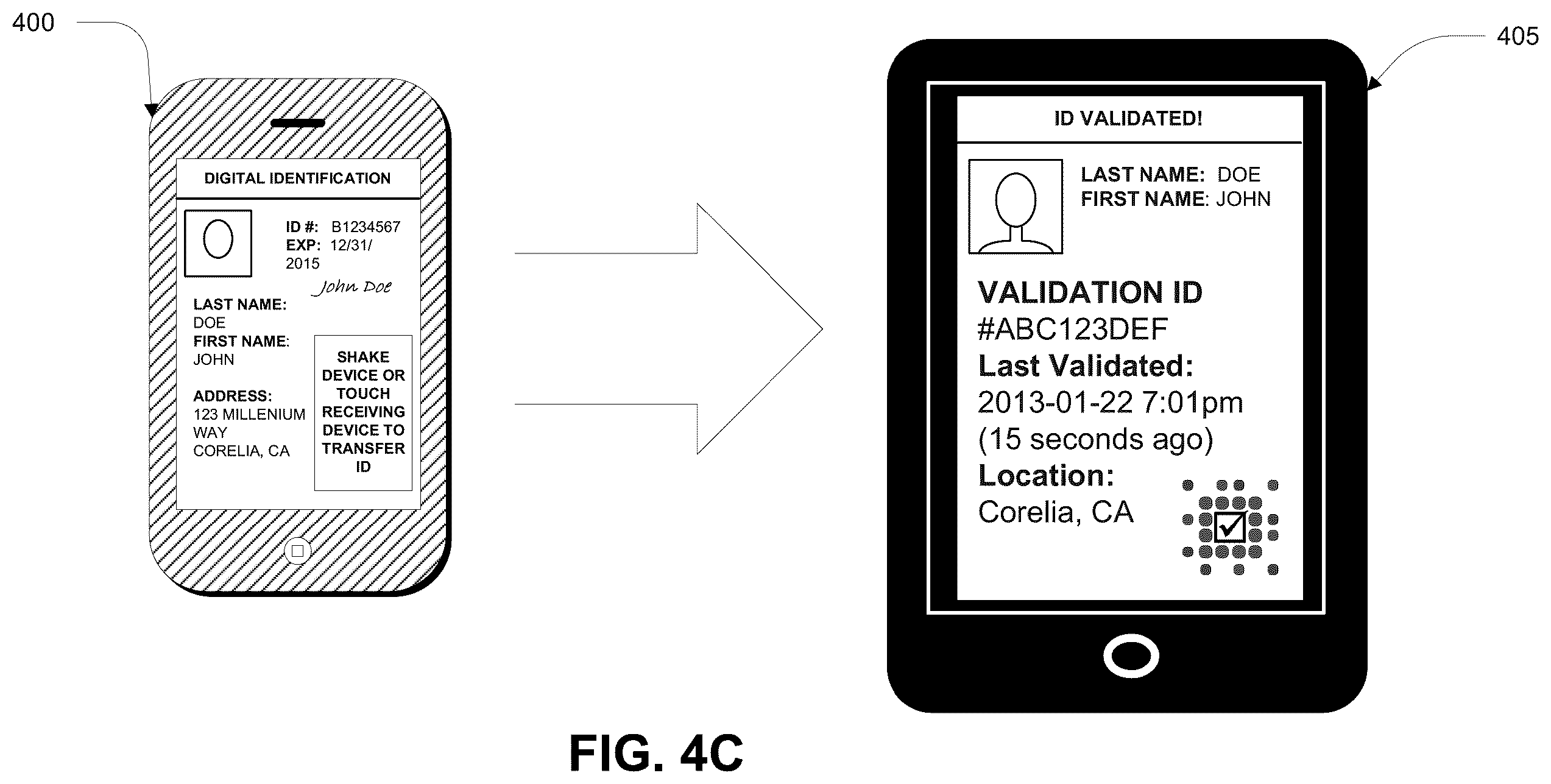 Patent US12333623 Figure 5 – Digital identity