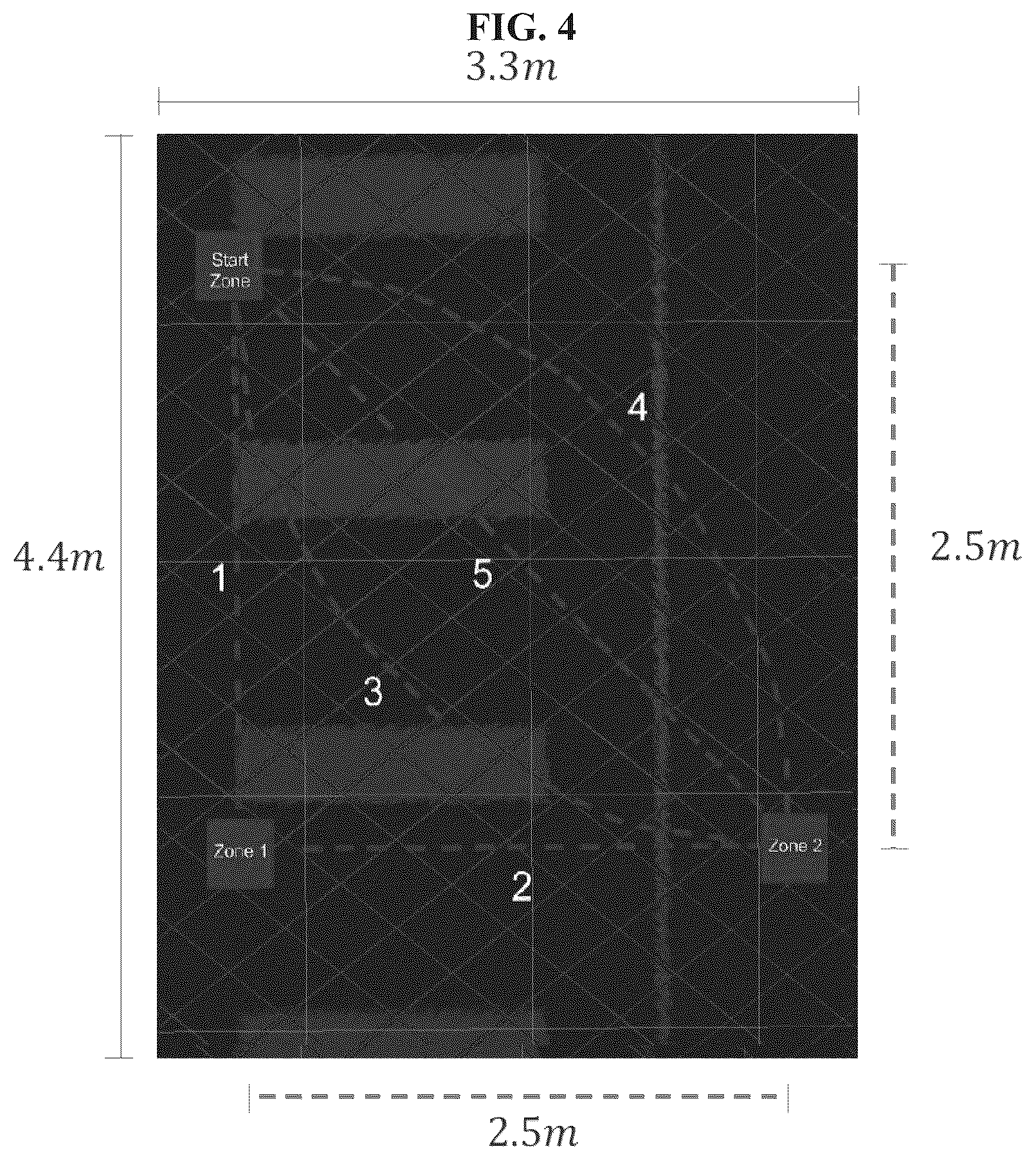 Patent US12333628 Figure 5 – Virtual reality space adjusting method with relative translation gain in redirected walking and the system thereof