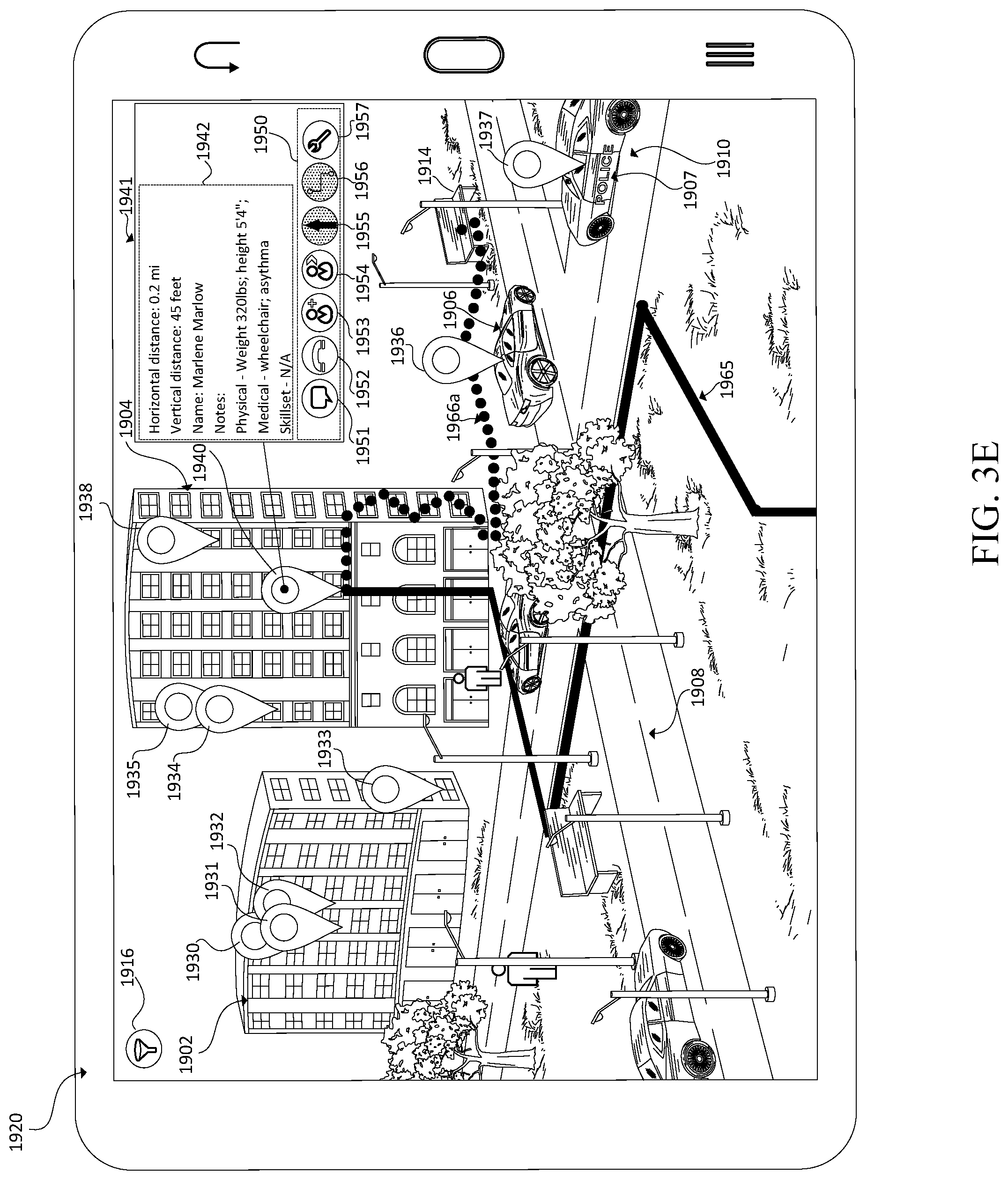 Patent US12333629 Figure 7 – Systems and methods for providing augmented reality emergency response solutions