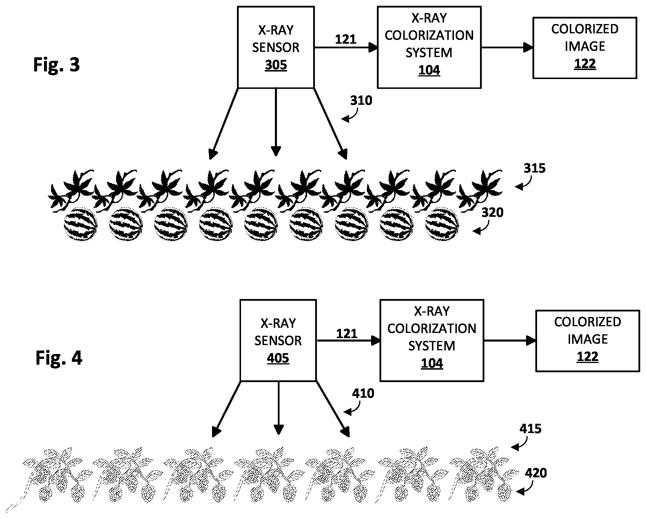 Patent US12333631 Figure 3 – Colorizing x-ray images