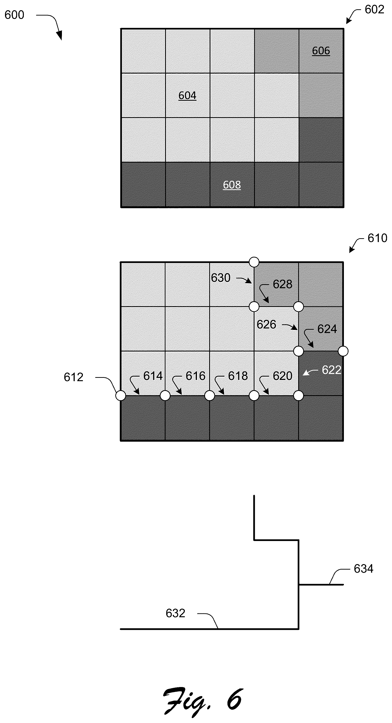 Patent US12333634 Figure 6 – Curve generation for sketch vectorization