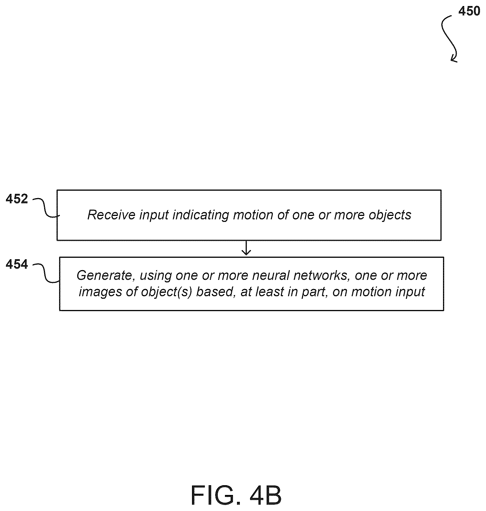 Patent US12333638 Figure 5 – Generating images of object motion using one or more neural networks