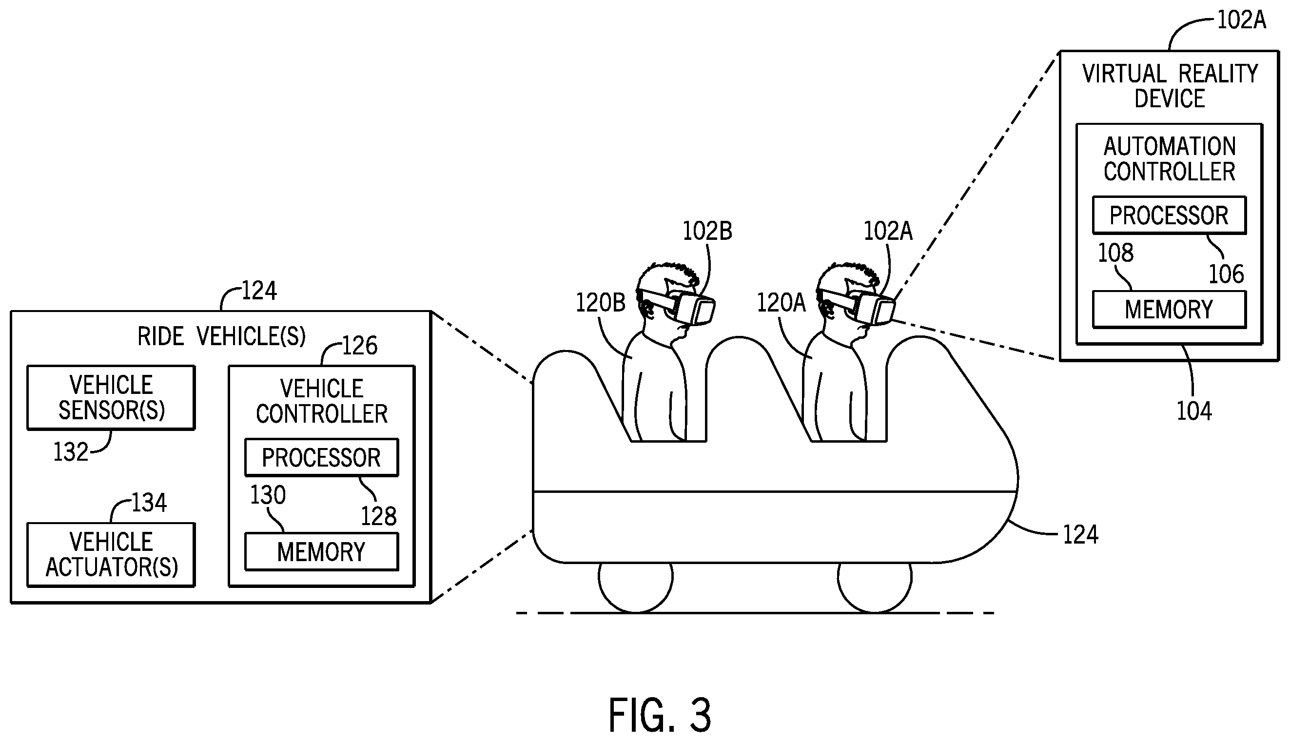 Patent US12333640 Figure 3 – Facial activity detection for virtual reality systems and methods
