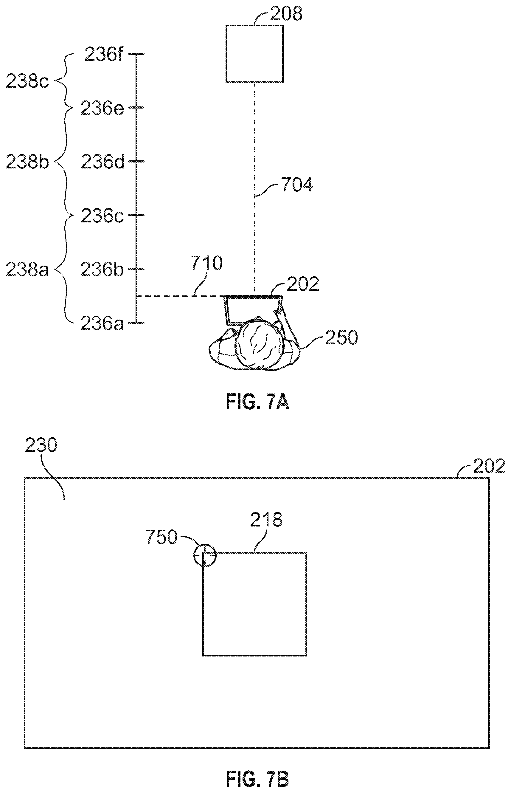 Patent US12333643 Figure 8 – Techniques for resizing virtual objects