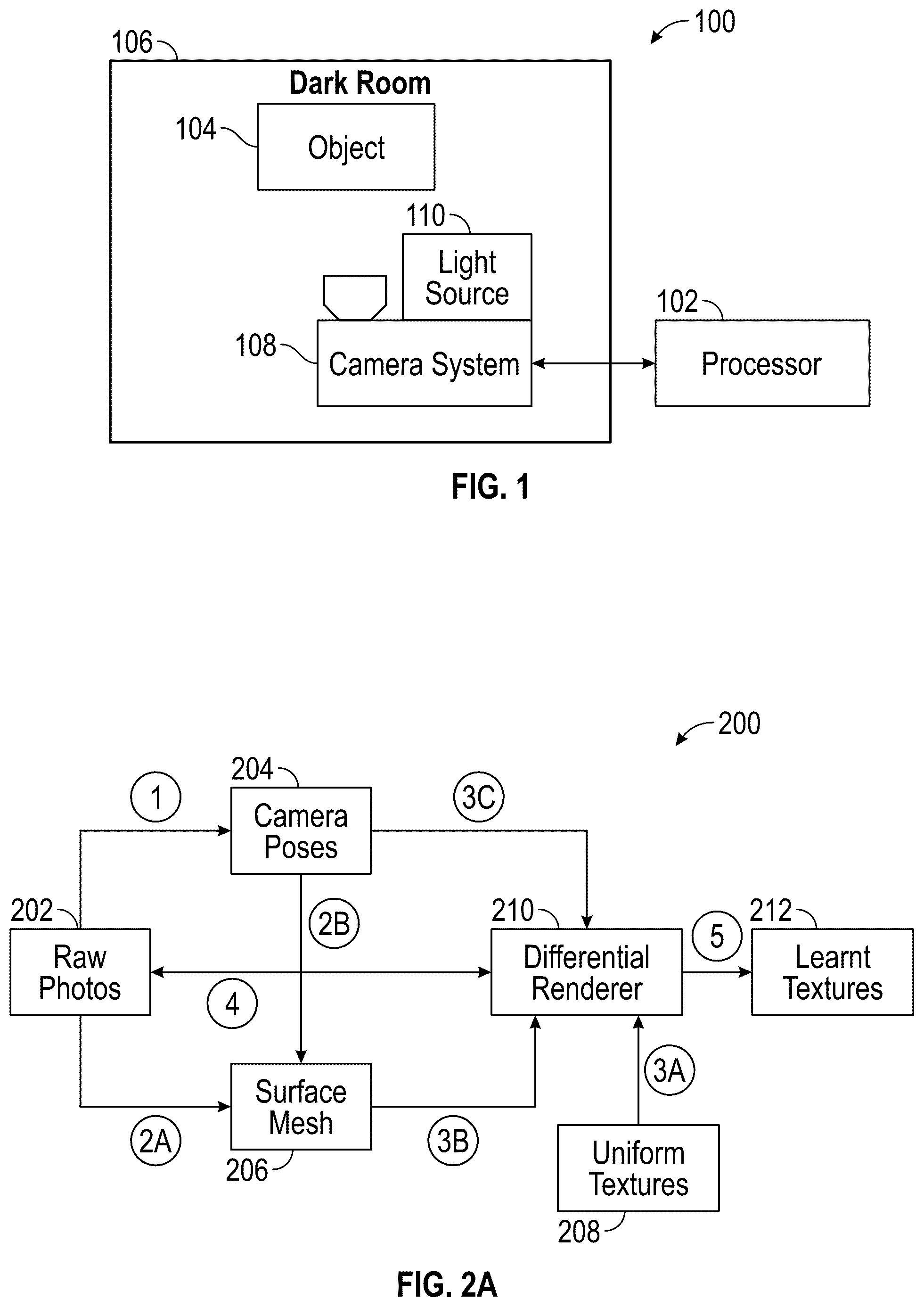 Patent US12333650 Figure 1 – Three-dimensional asset reconstruction