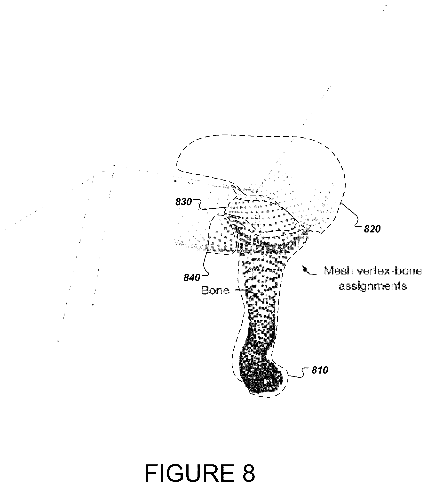 Patent US12333651 Figure 9 – Object simulation