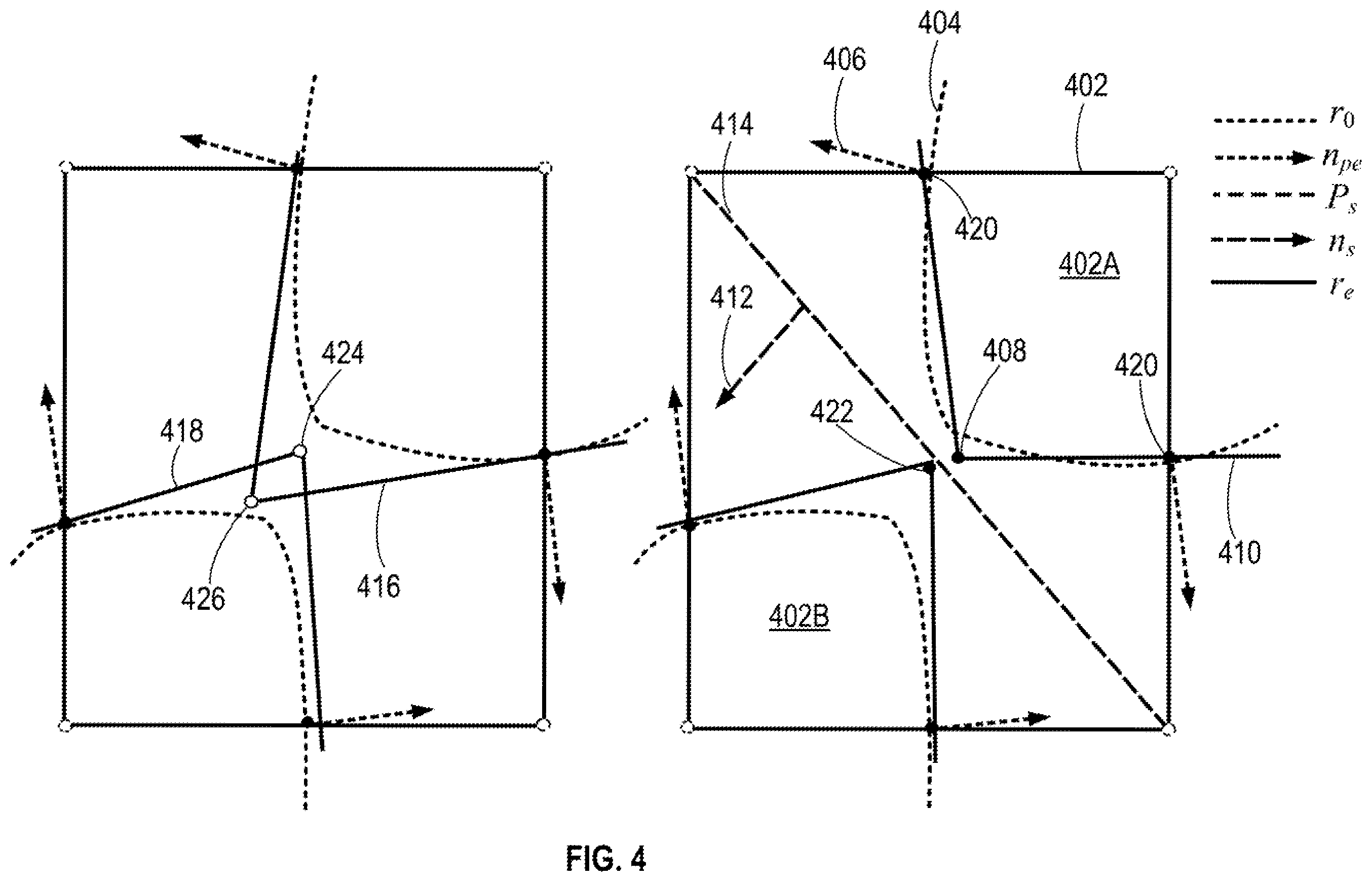 Patent US12333653 Figure 4 – Low-poly mesh generation for three-dimensional models