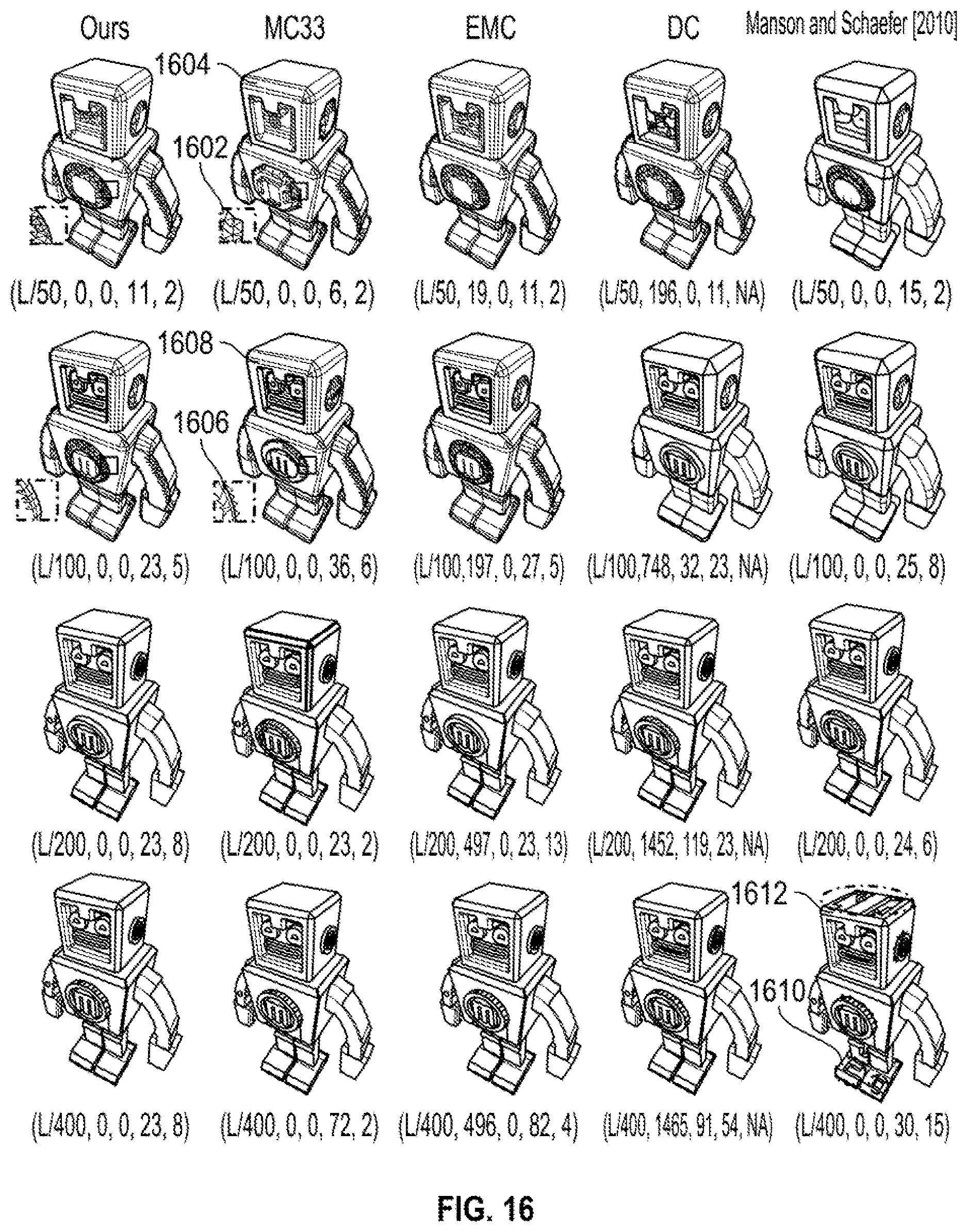 Patent US12333653 Figure 16 – Low-poly mesh generation for three-dimensional models