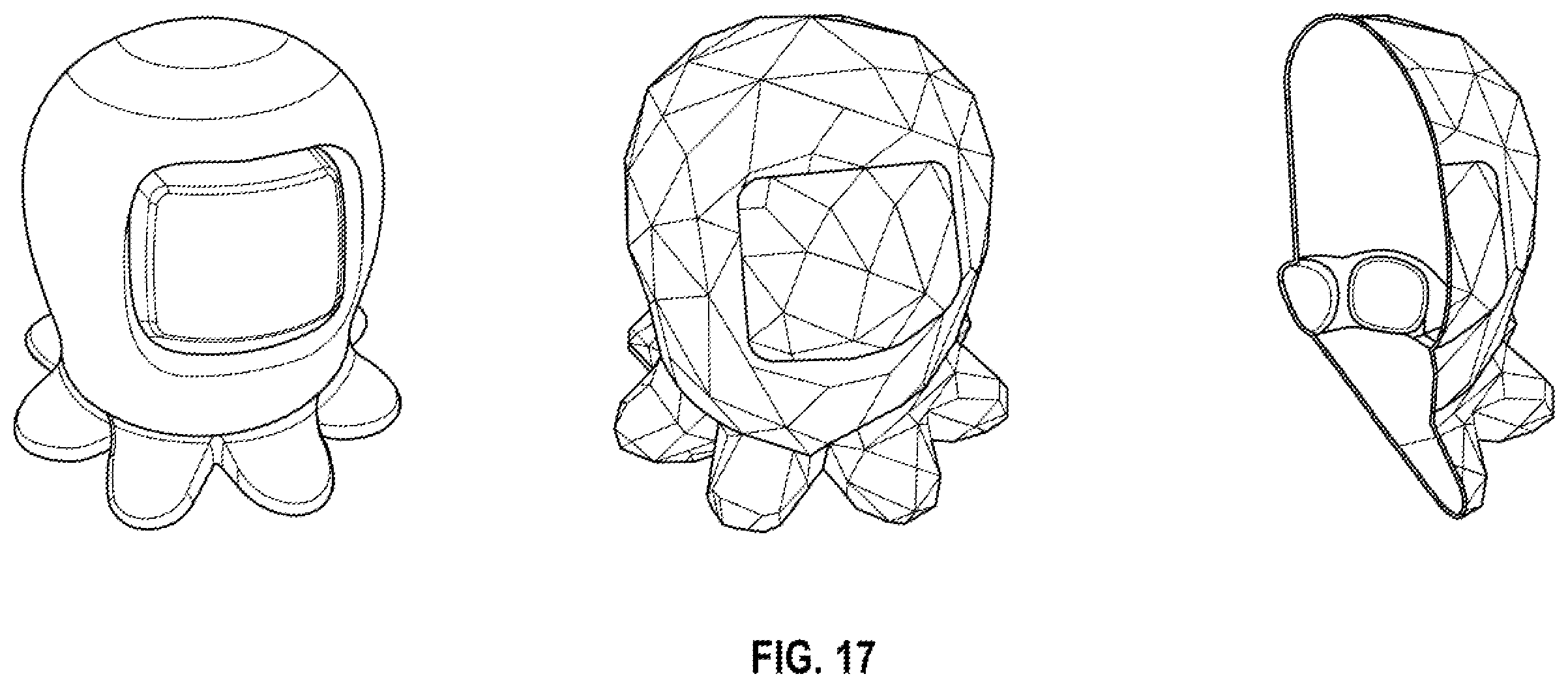 Patent US12333653 Figure 17 – Low-poly mesh generation for three-dimensional models