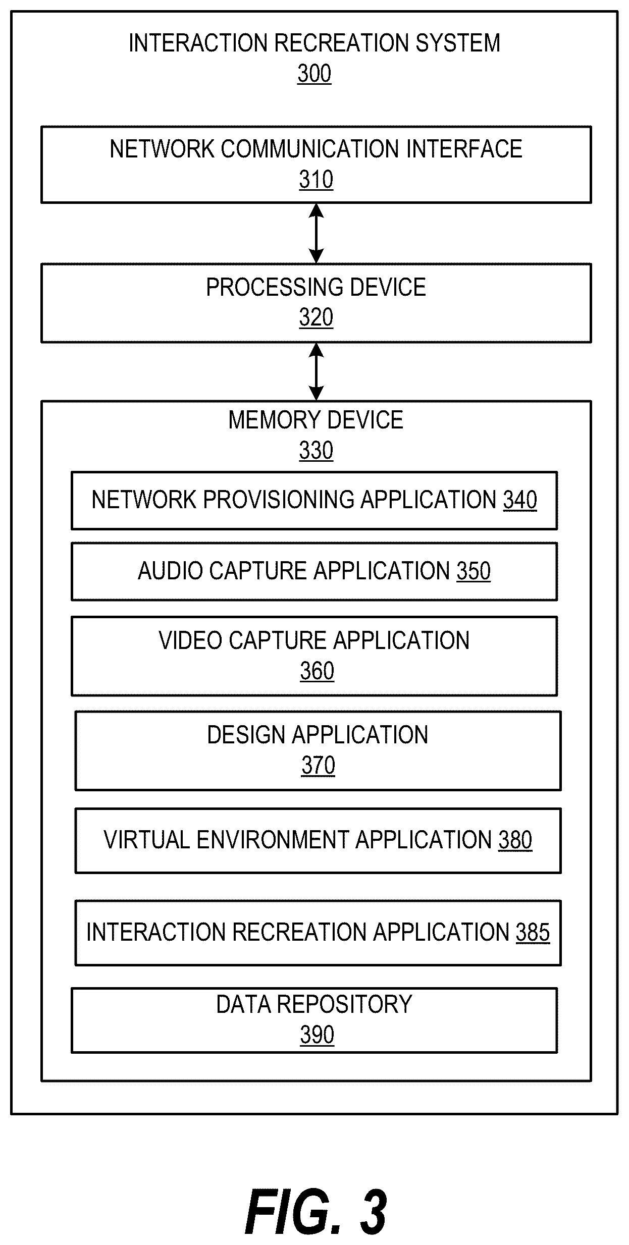 Patent US12333654 Figure 3 – System and method for generating a digital rendition of a location to recreate a user interaction in a digital ecosystem