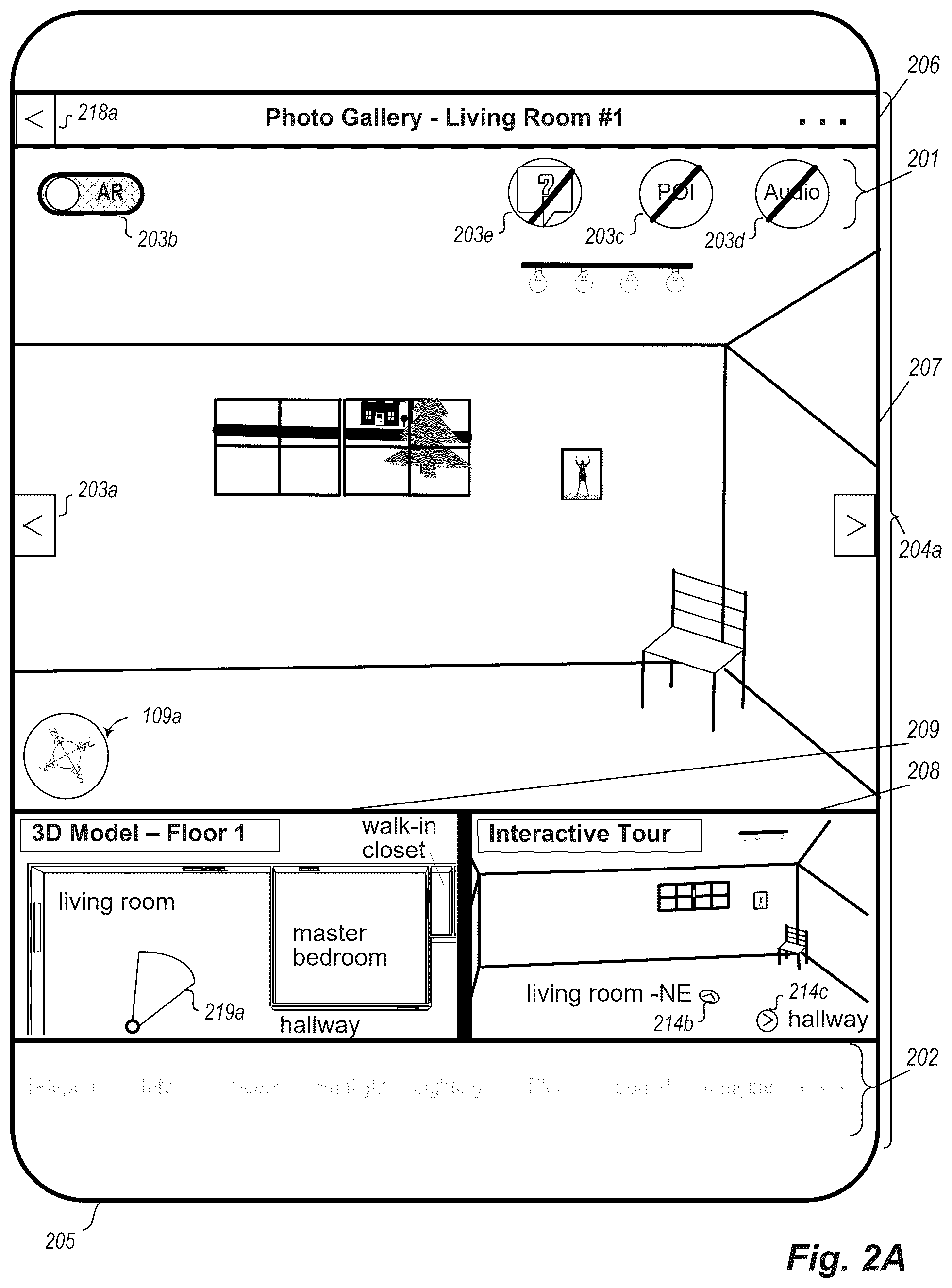 Patent US12333655 Figure 2 – Presenting building information using video and building models
