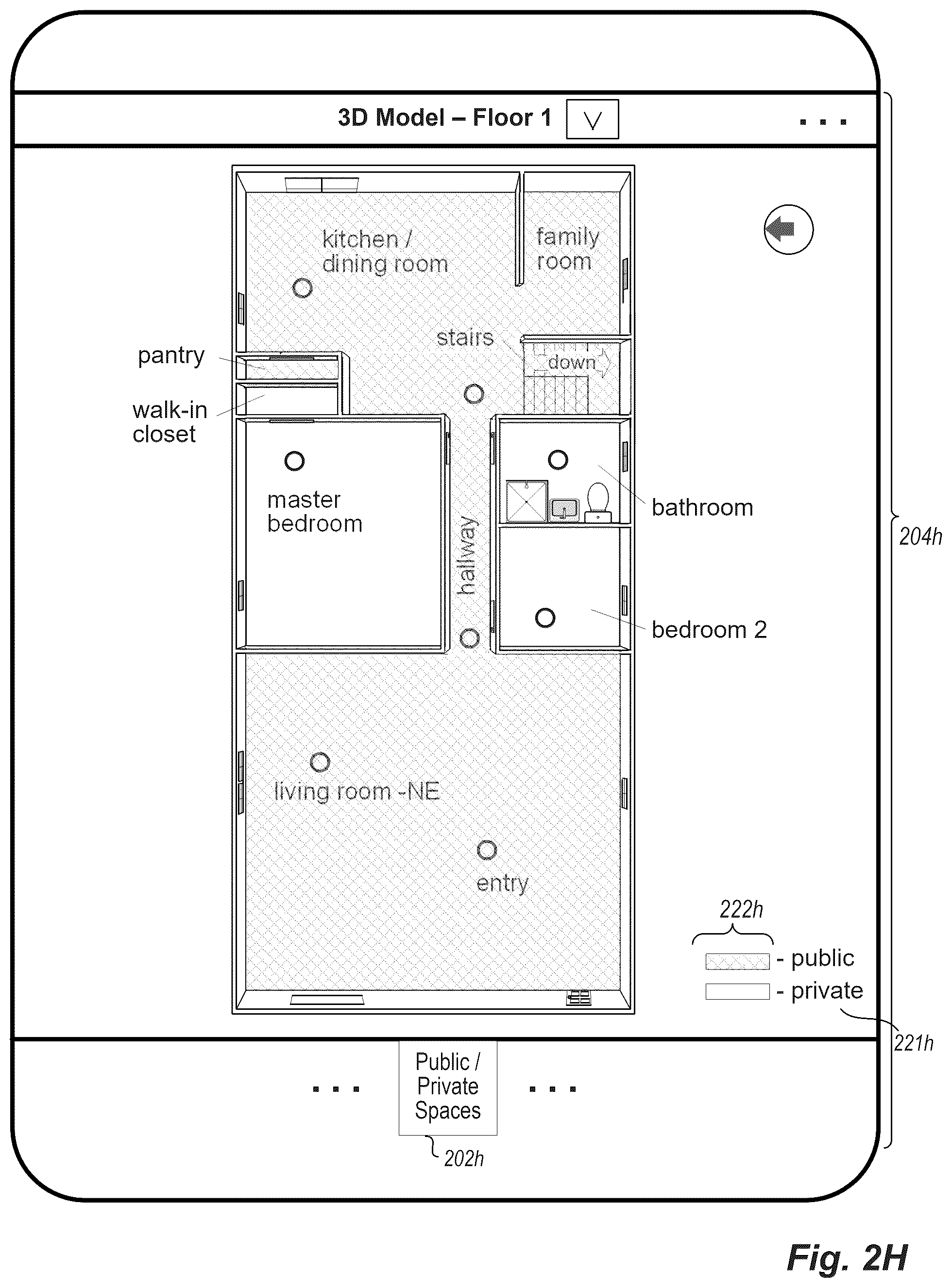 Patent US12333655 Figure 9 – Presenting building information using video and building models