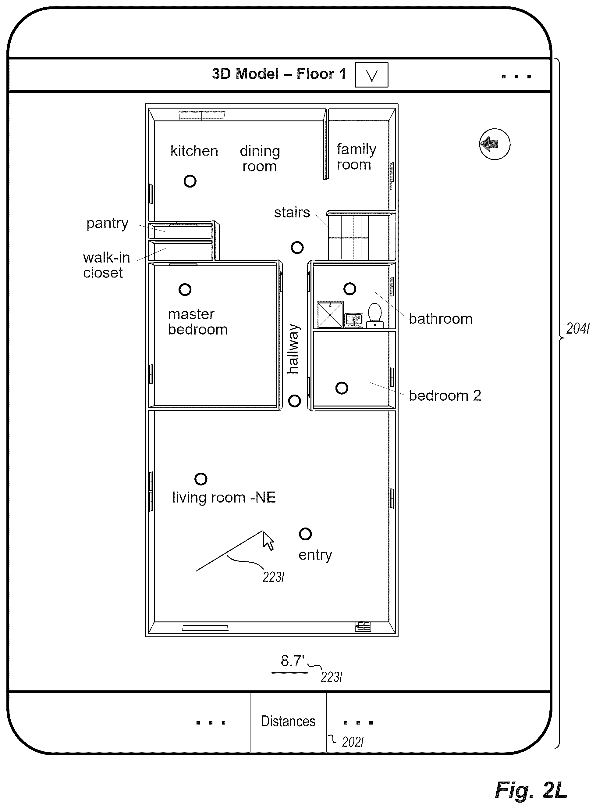 Patent US12333655 Figure 13 – Presenting building information using video and building models
