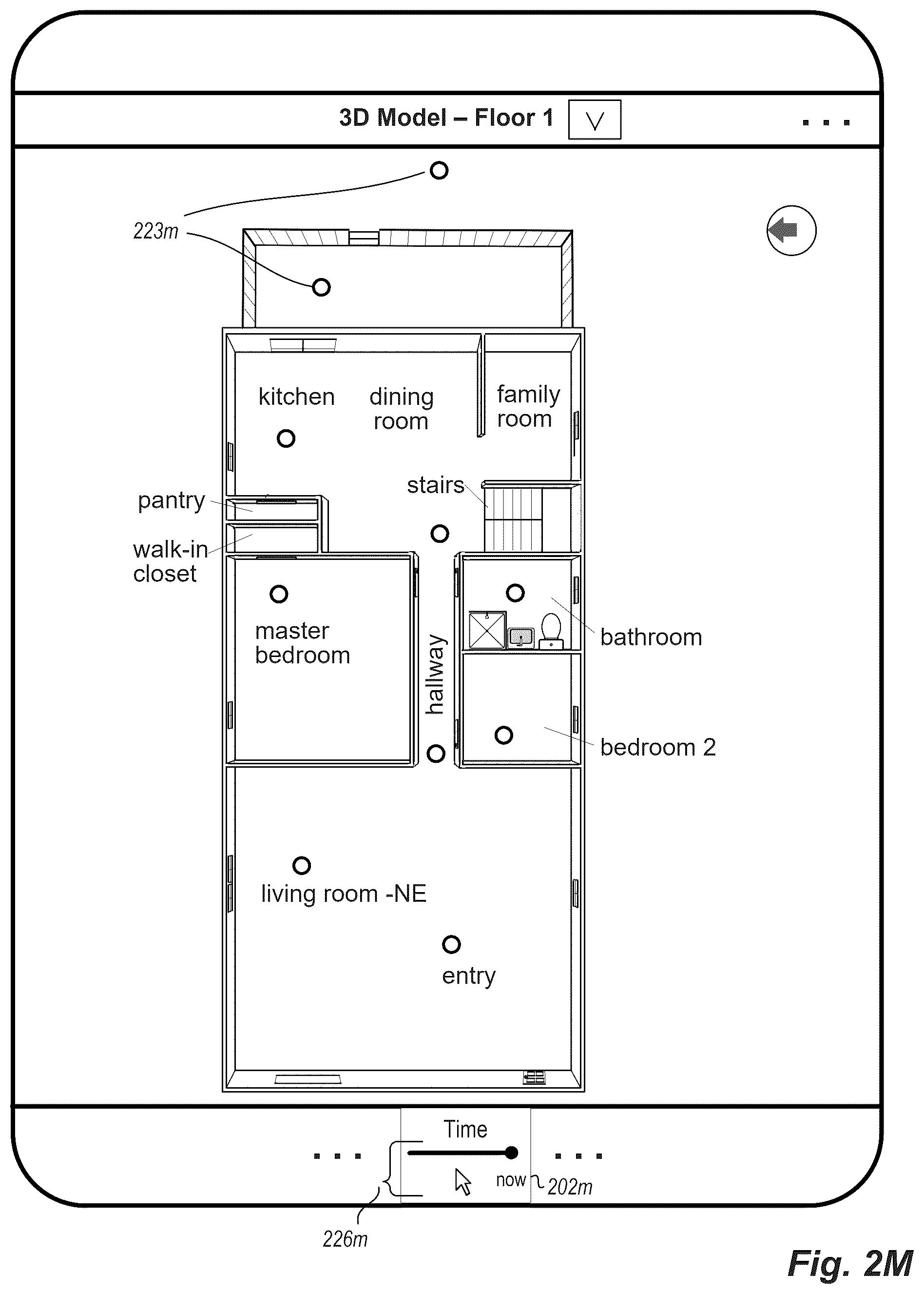 Patent US12333655 Figure 14 – Presenting building information using video and building models