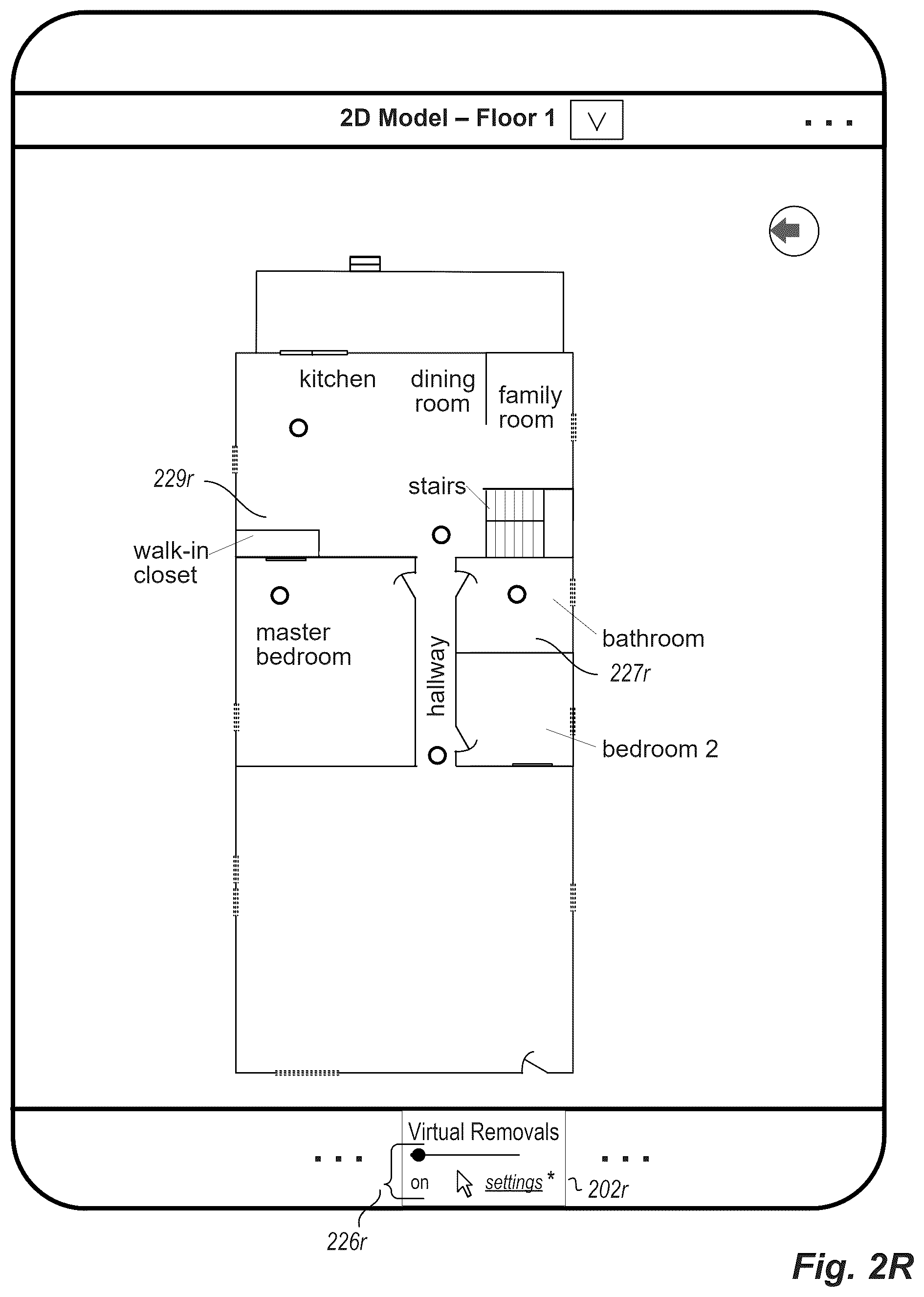 Patent US12333655 Figure 19 – Presenting building information using video and building models