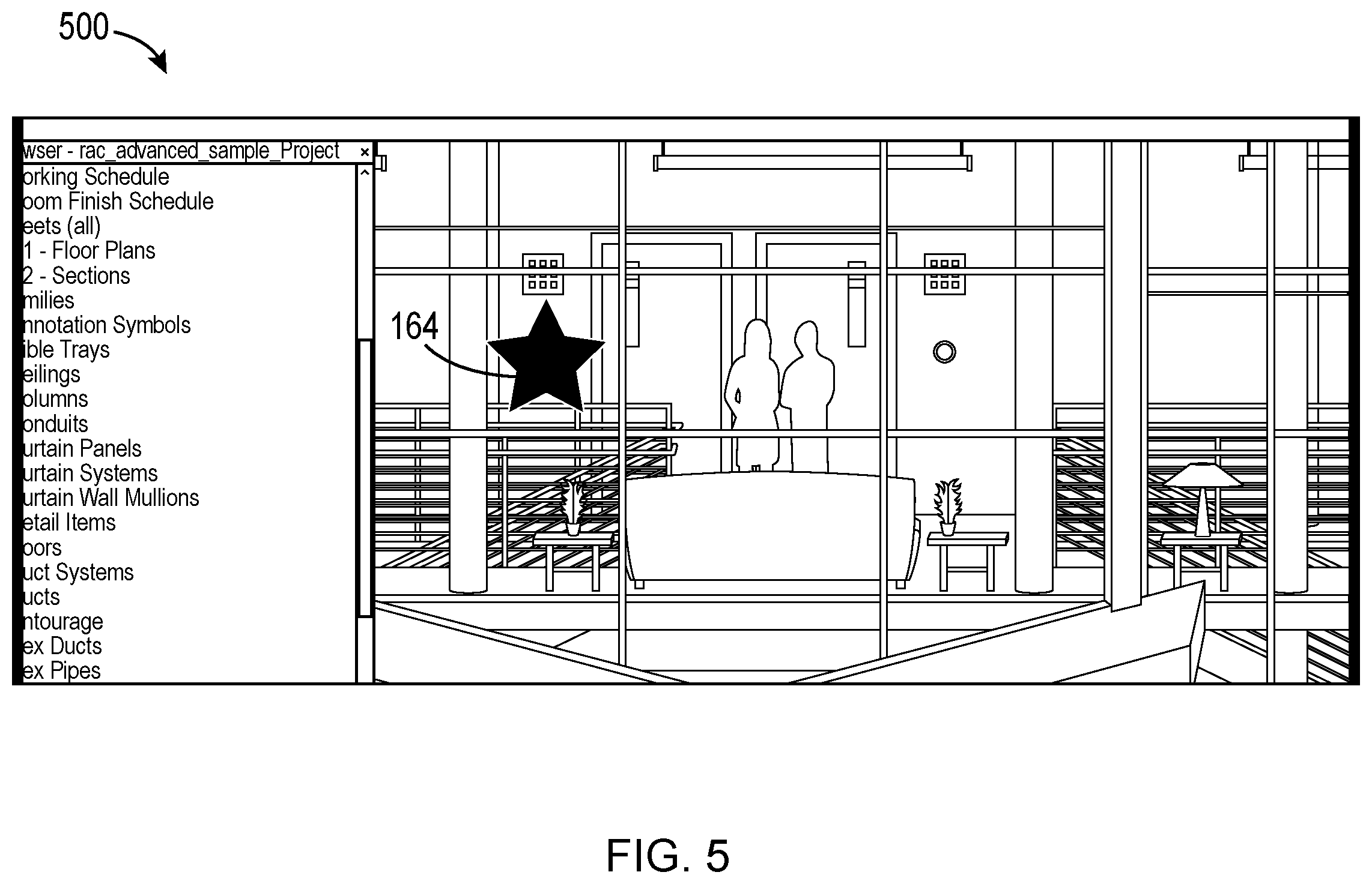Patent US12333657 Figure 5 – Building data platform with augmented reality based digital twins