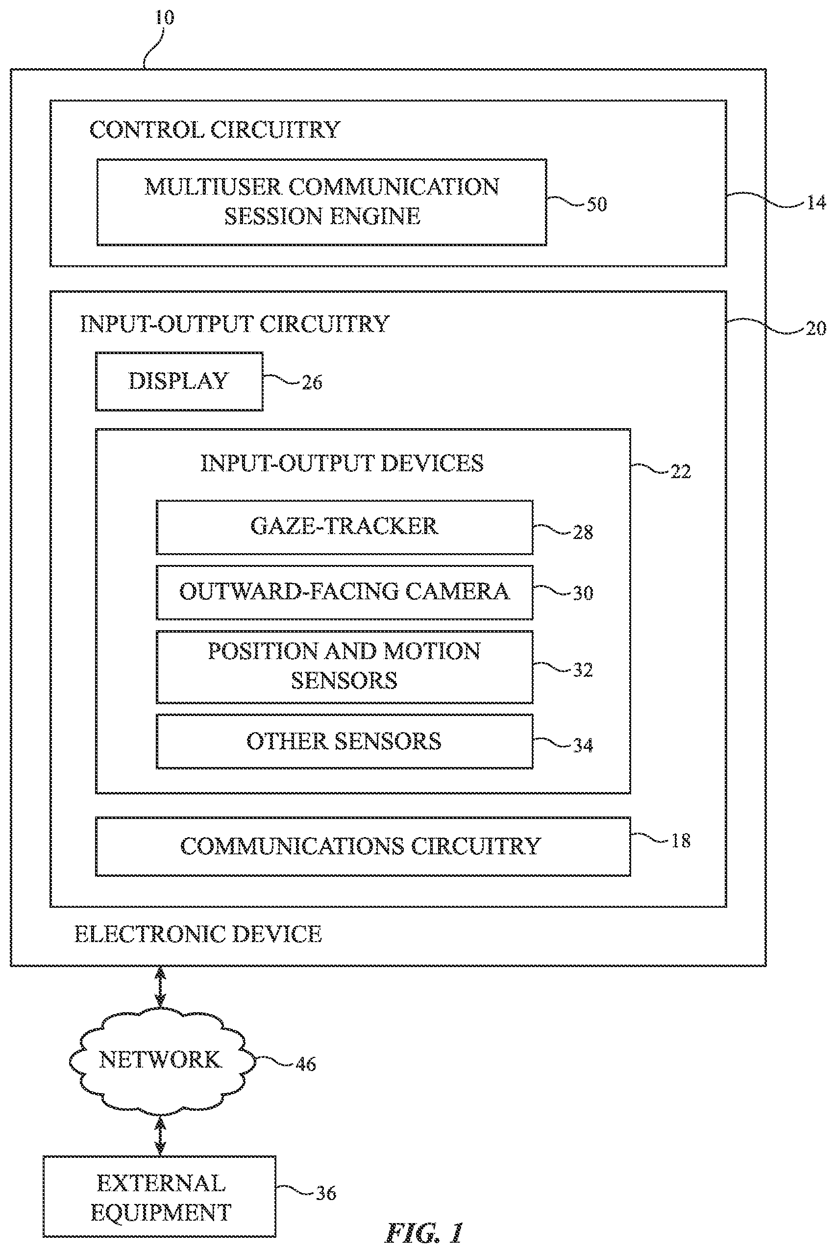 Patent US12333662 Figure 1 – Presentations in multi-user communication sessions