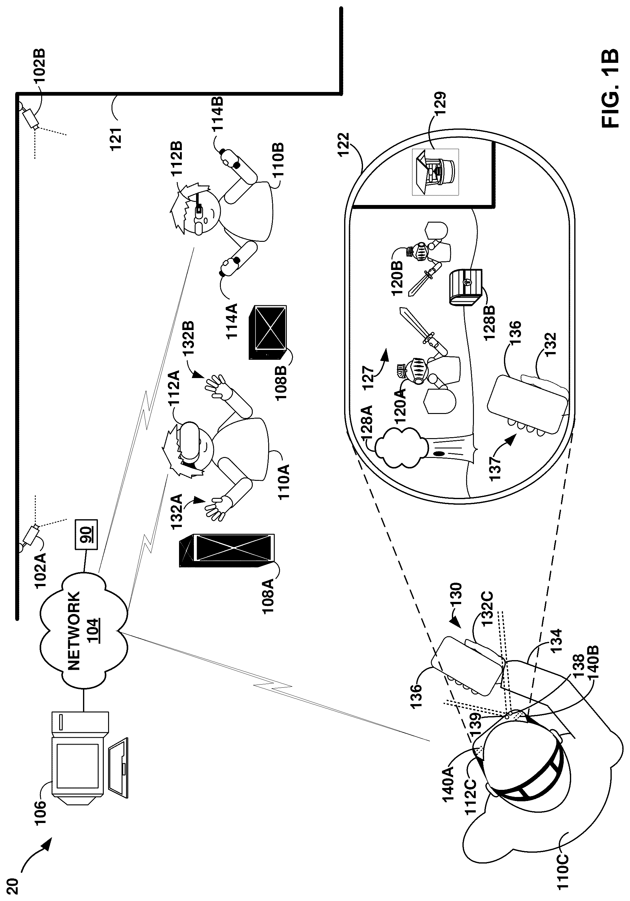 Patent US12333665 Figure 2 – Artificial reality system with varifocal display of artificial reality content