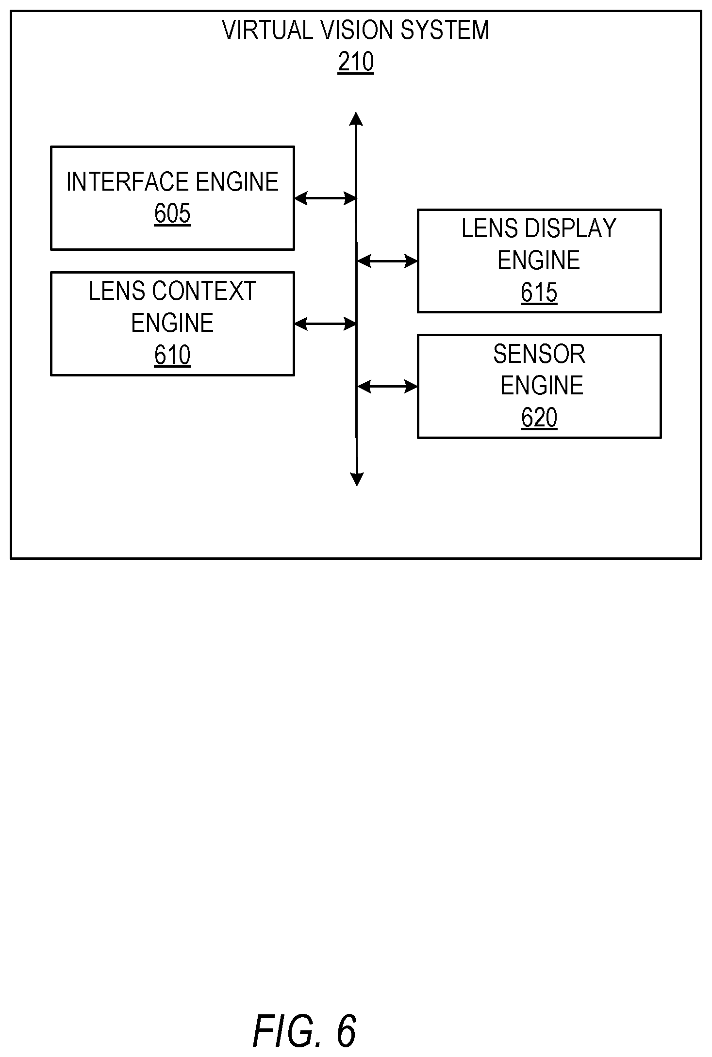 Patent US12333666 Figure 6 – Virtual vision system