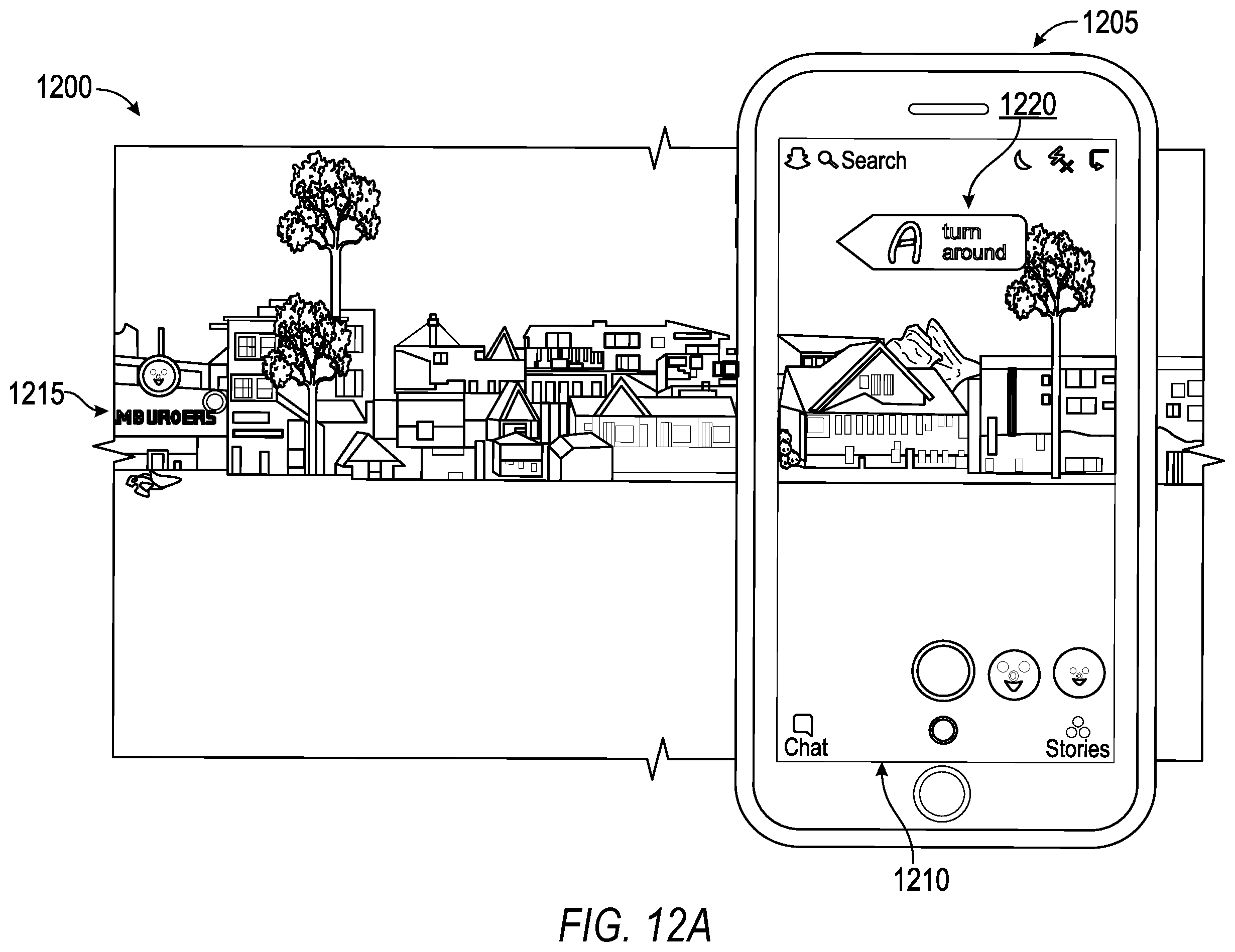 Patent US12333666 Figure 12 – Virtual vision system
