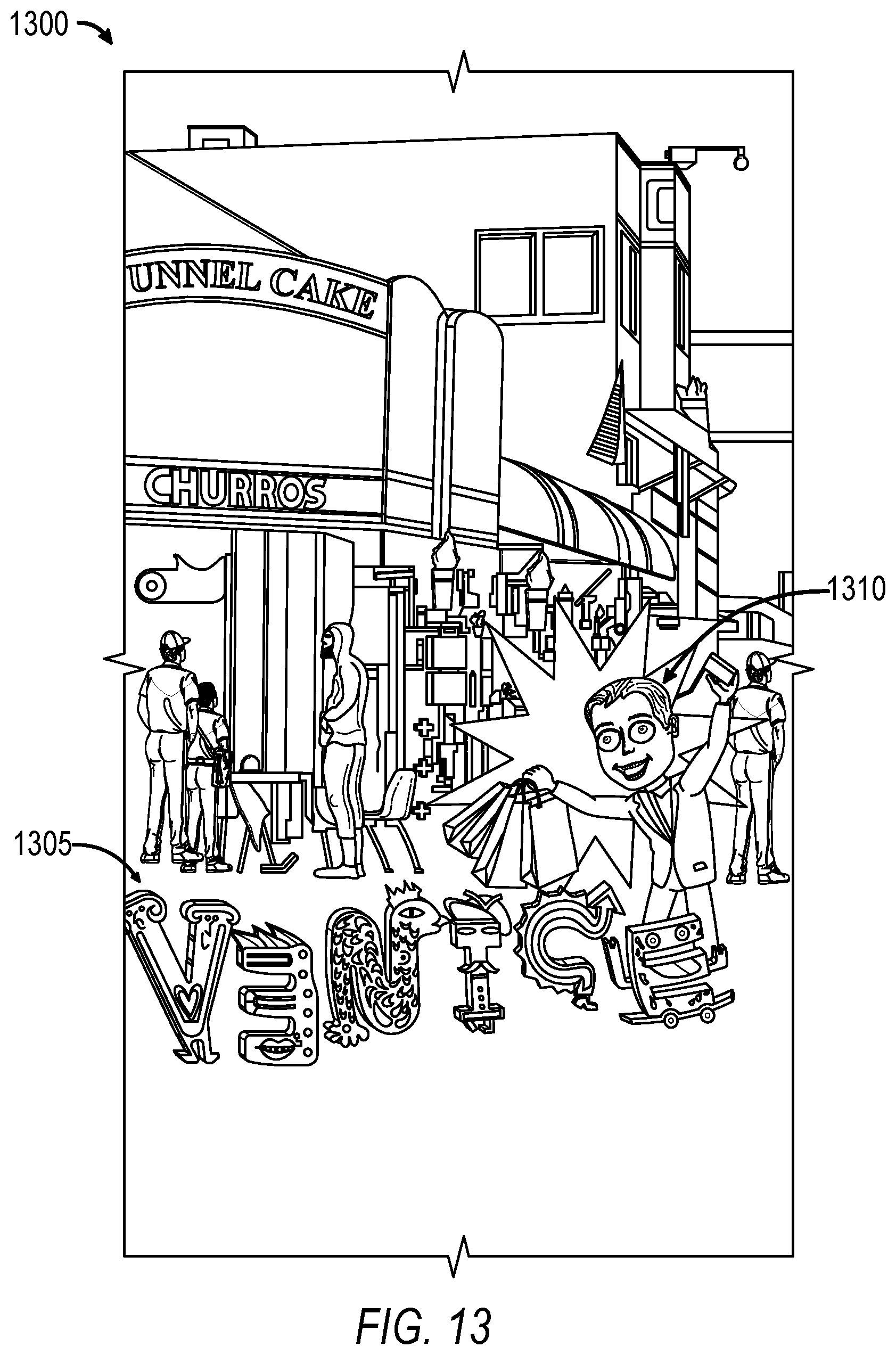 Patent US12333666 Figure 14 – Virtual vision system