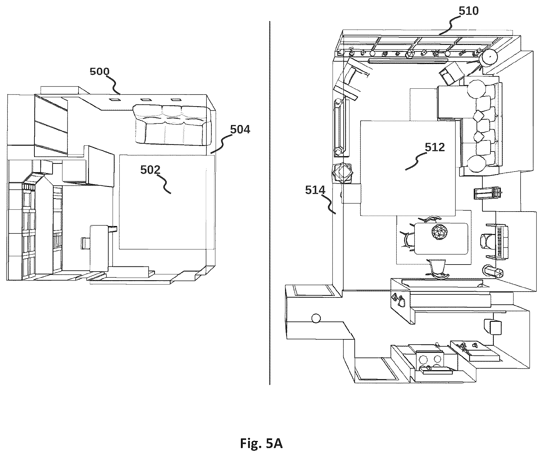 Patent US12333670 Figure 10 – Method and system for merging distant spaces