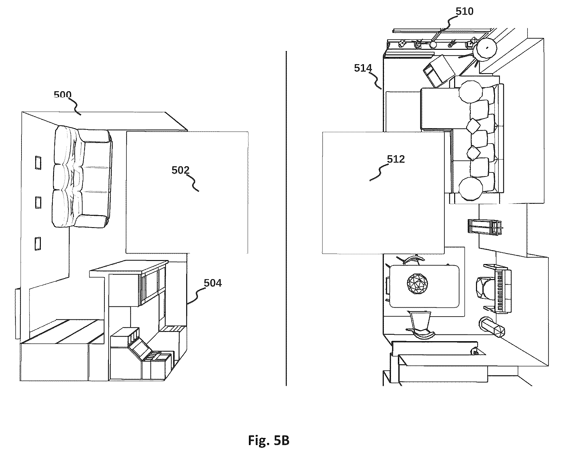 Patent US12333670 Figure 11 – Method and system for merging distant spaces