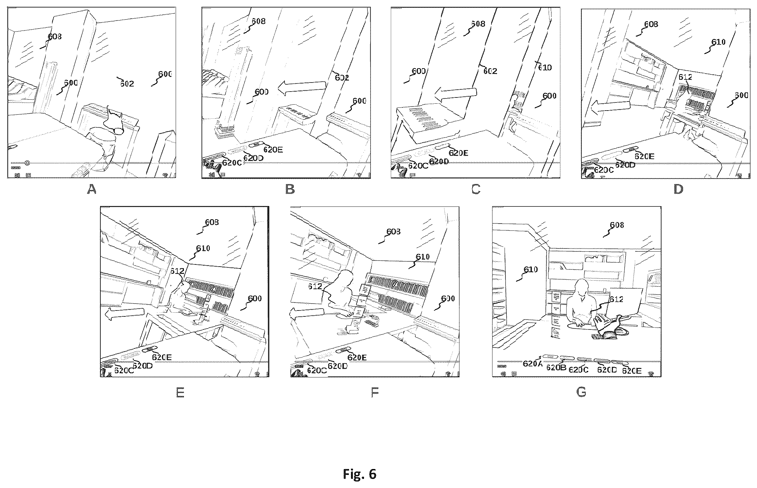 Patent US12333670 Figure 15 – Method and system for merging distant spaces