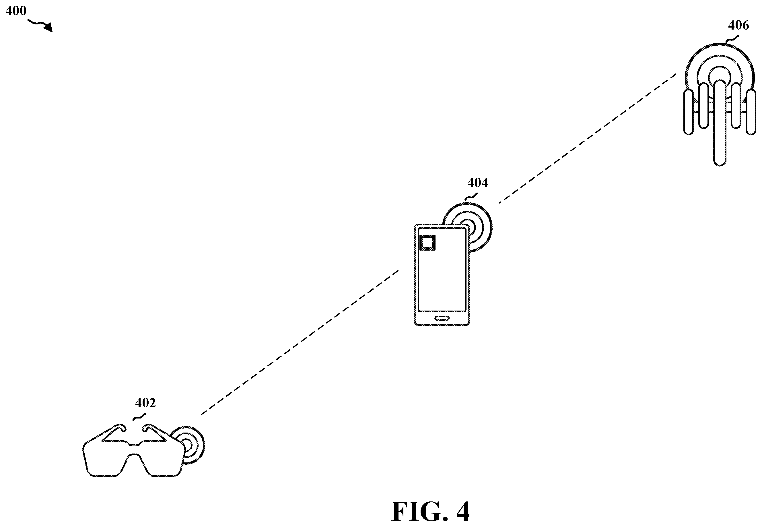 Patent US12333672 Figure 5 – Split processing XR using hierarchical modulation