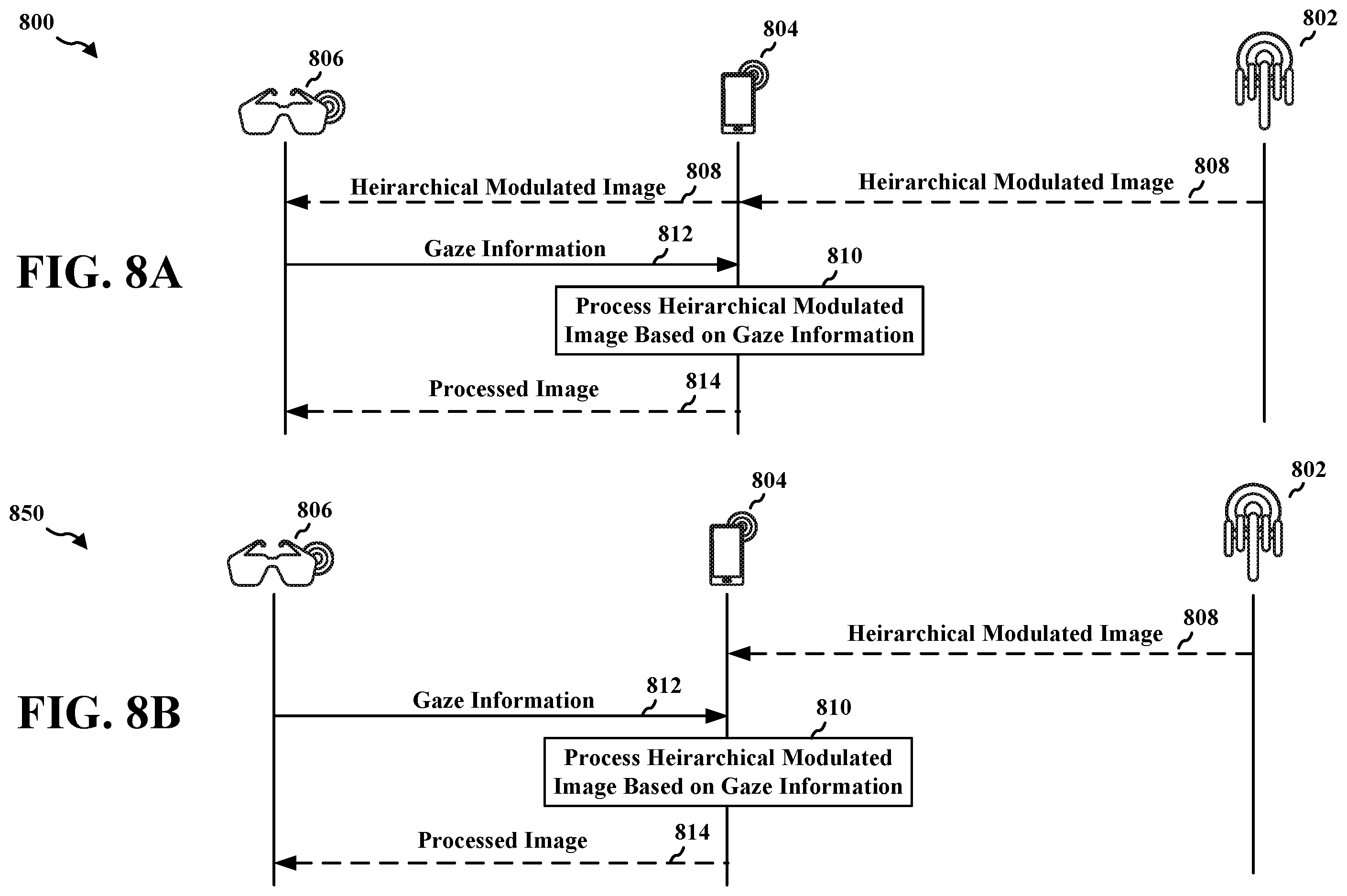 Patent US12333672 Figure 9 – Split processing XR using hierarchical modulation