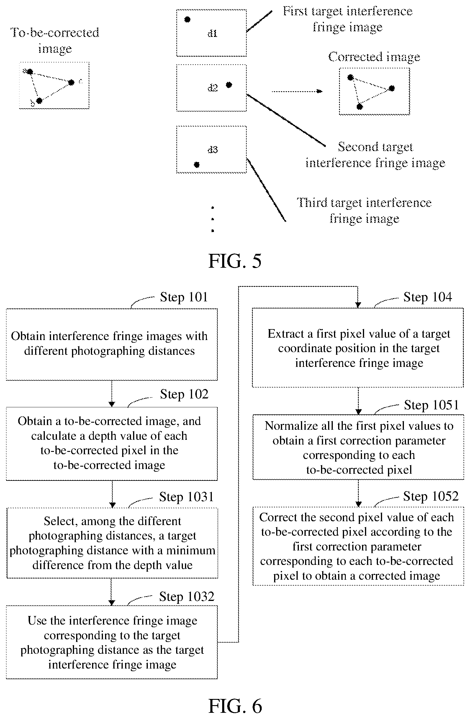 Patent US12333678 Figure 4 – Image correction method, and under-screen system