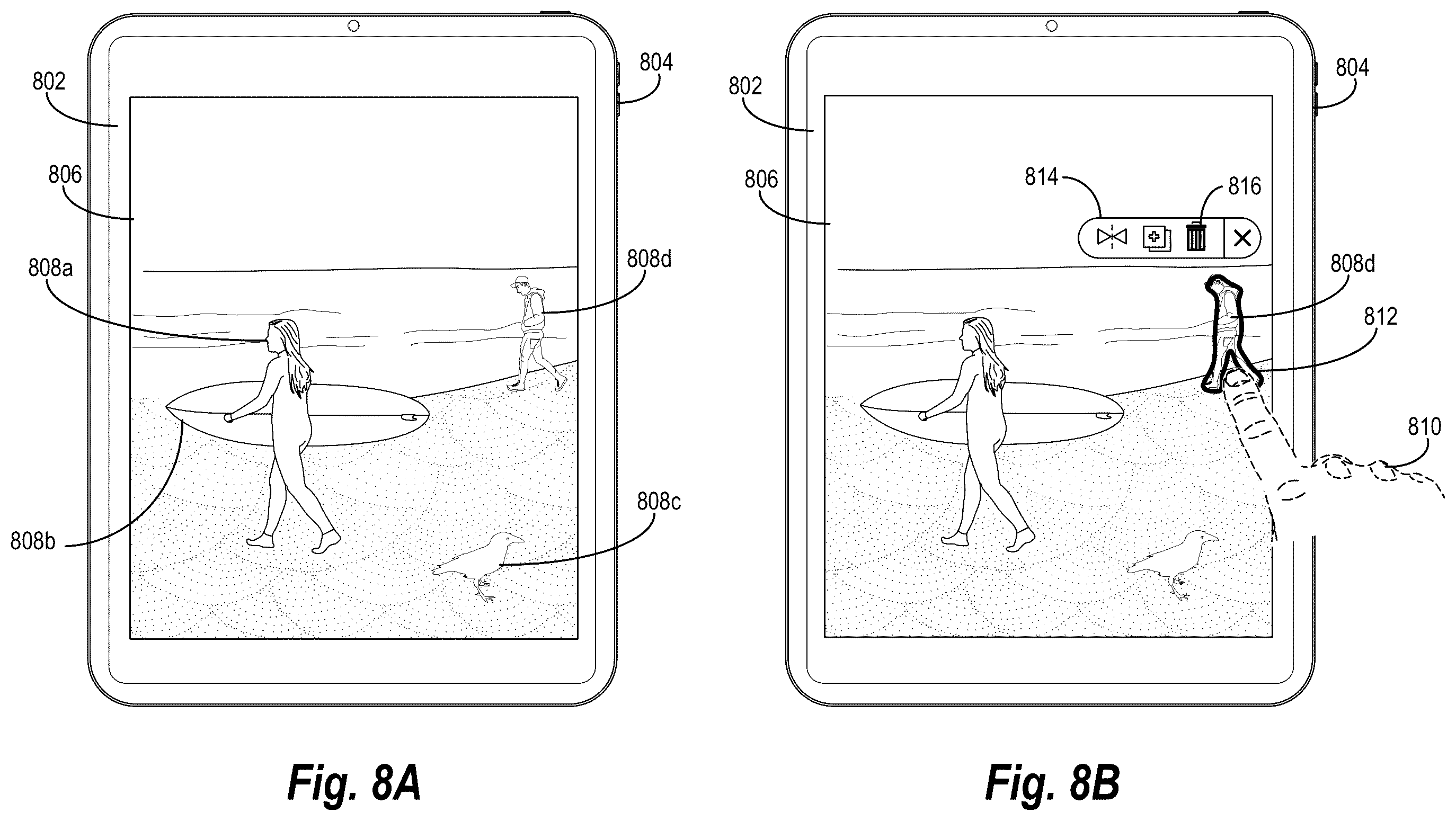 Patent US12333691 Figure 8 – Utilizing a generative machine learning model to create modified digital images from an infill semantic map
