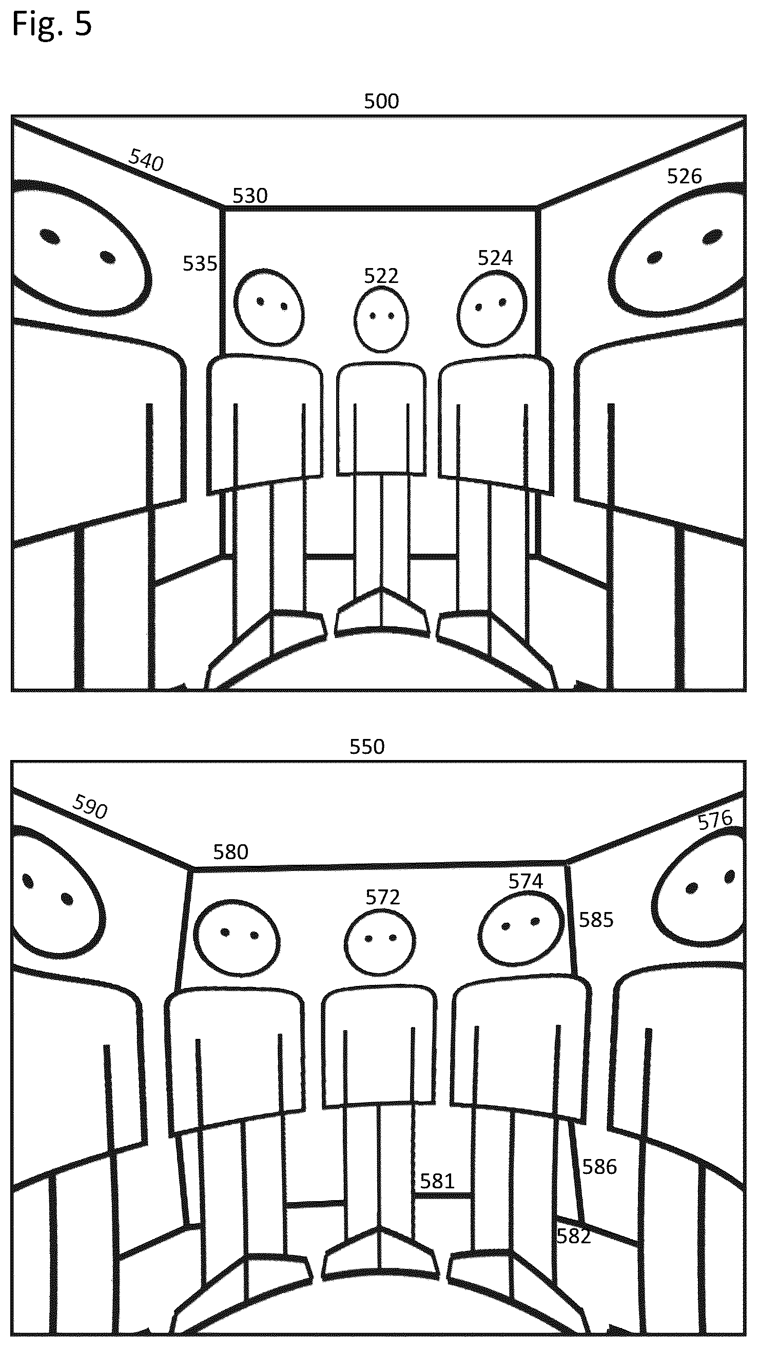 Patent US12333693 Figure 5 – Method for optimal body or face protection with adaptive dewarping based on context segmentation layers