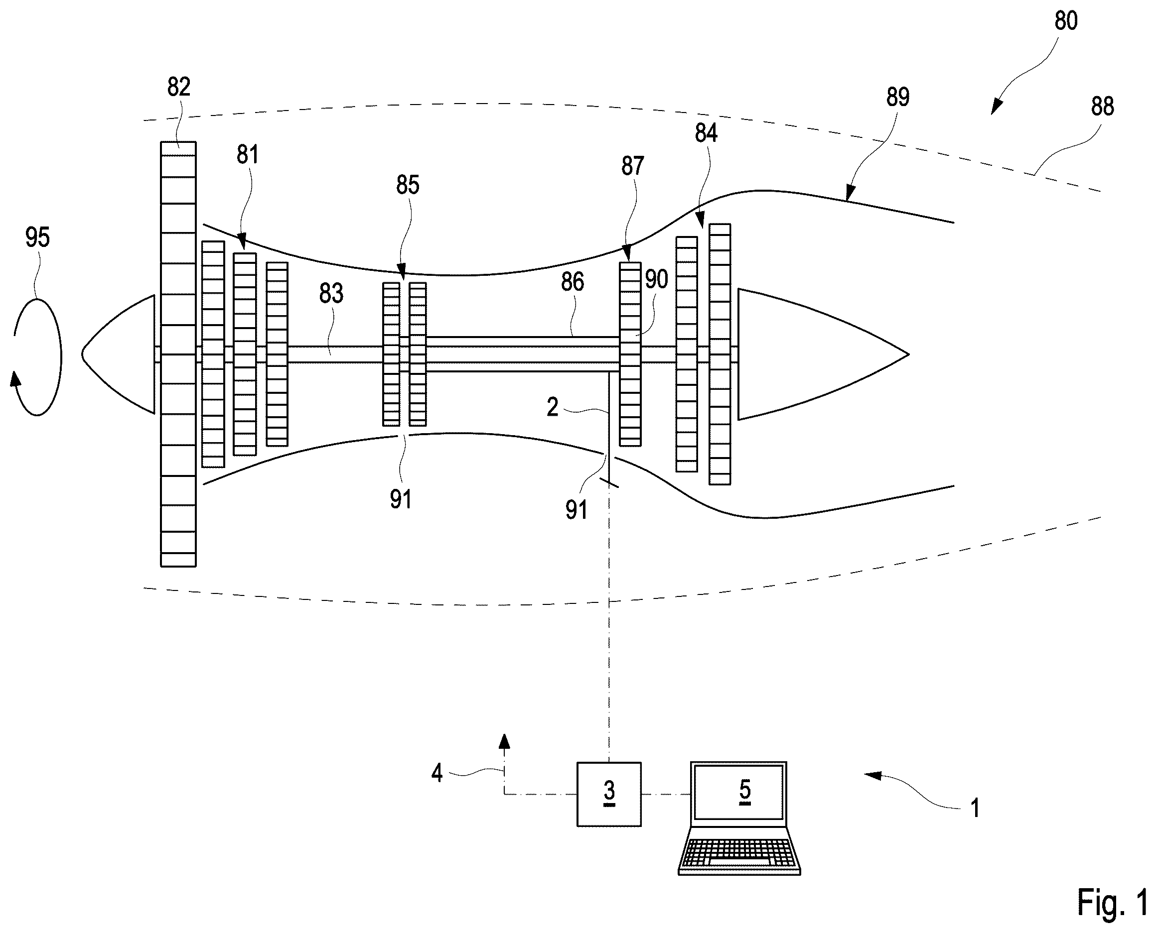 Patent US12333699 — Method and computer program product for automated defect detection during borescoping of an engine — Figure 1