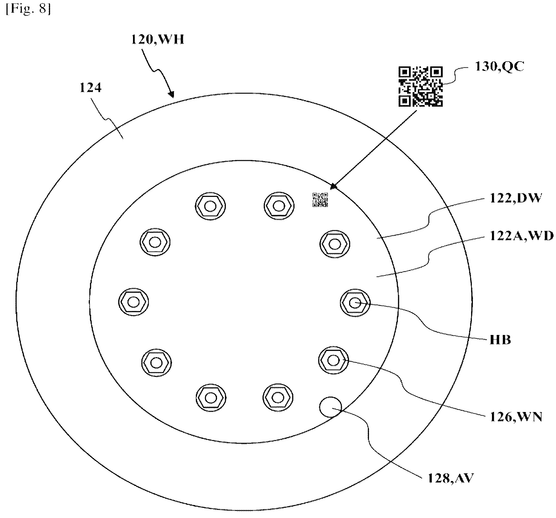 Patent US12333708 Figure 7 – Method, device, system, and computer program for detecting wheel fastener looseness and computer-readable medium storing computer program