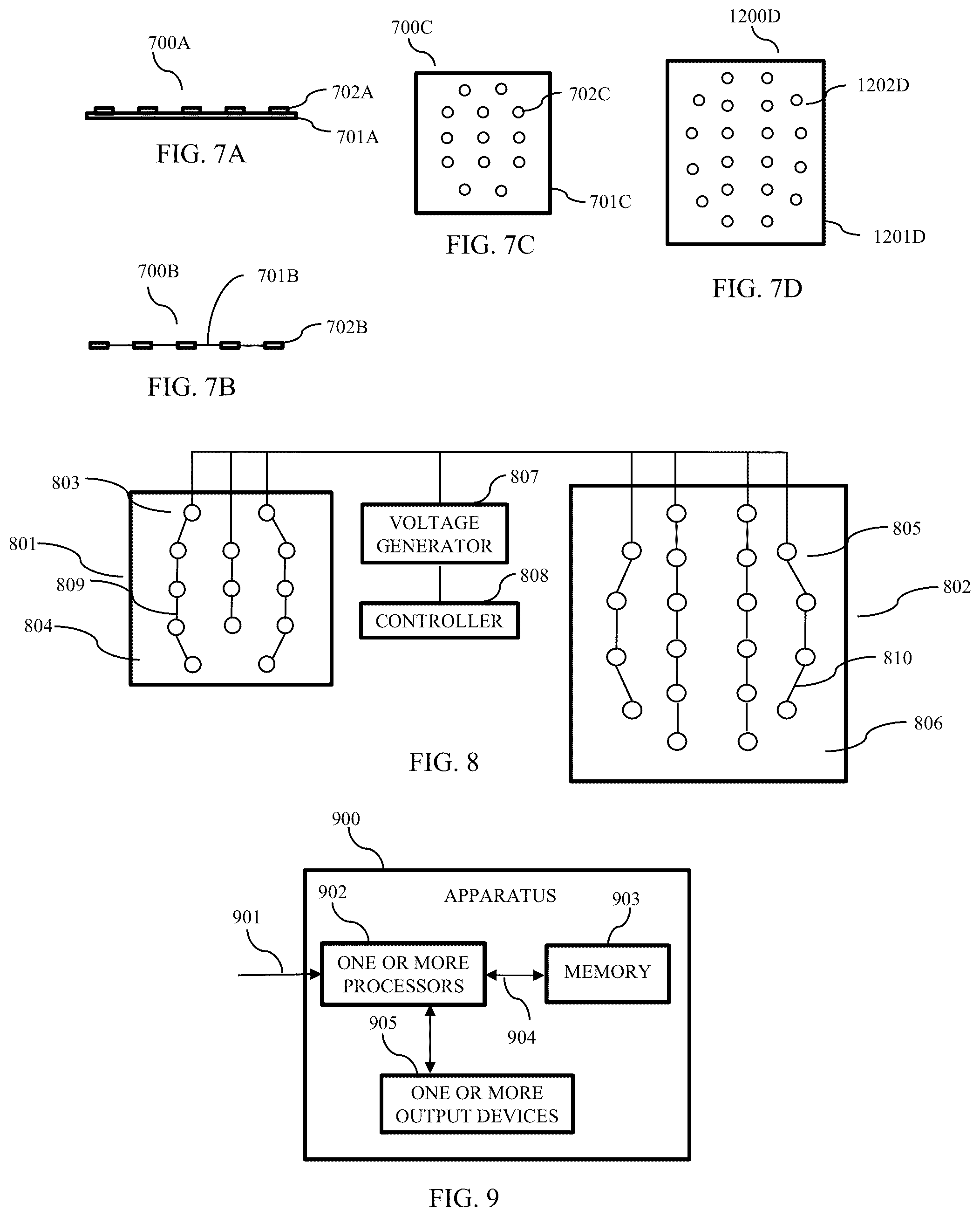 Patent US12333713 Figure 5 – Methods and apparatuses for determining transducer locations to generate tumor treating fields